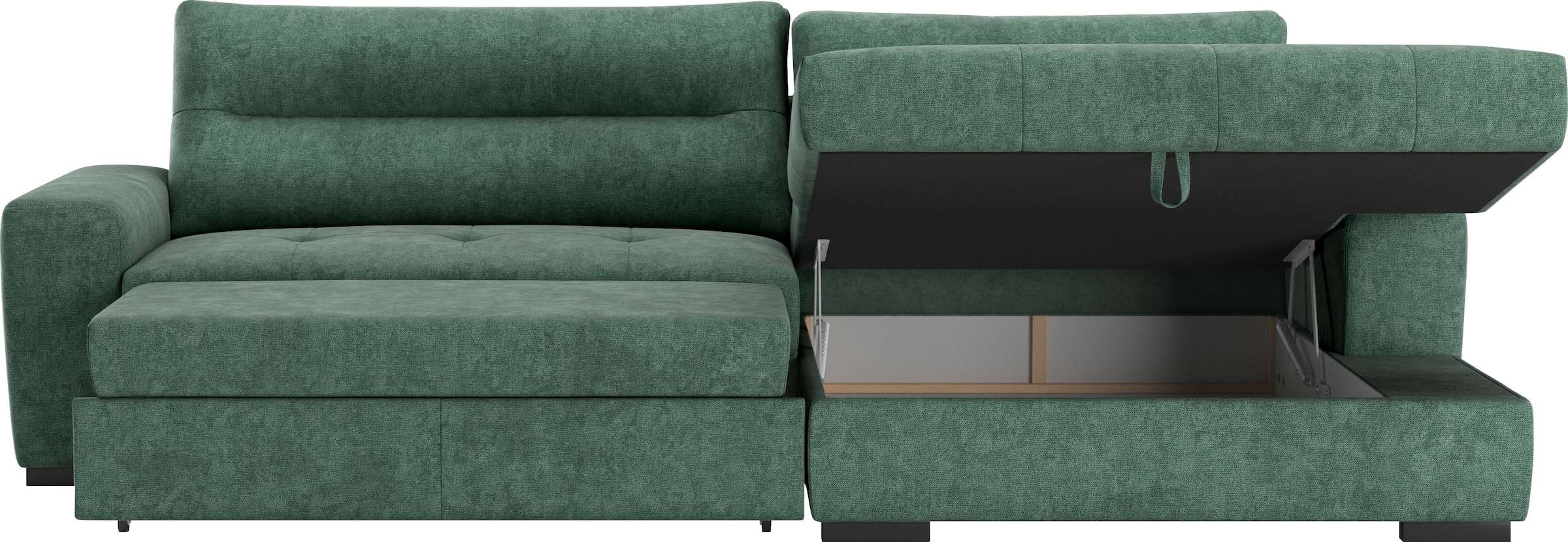COTTA Ecksofa »Cappa L-Form«, wahlweise mit Bettfunktion & Bettkasten