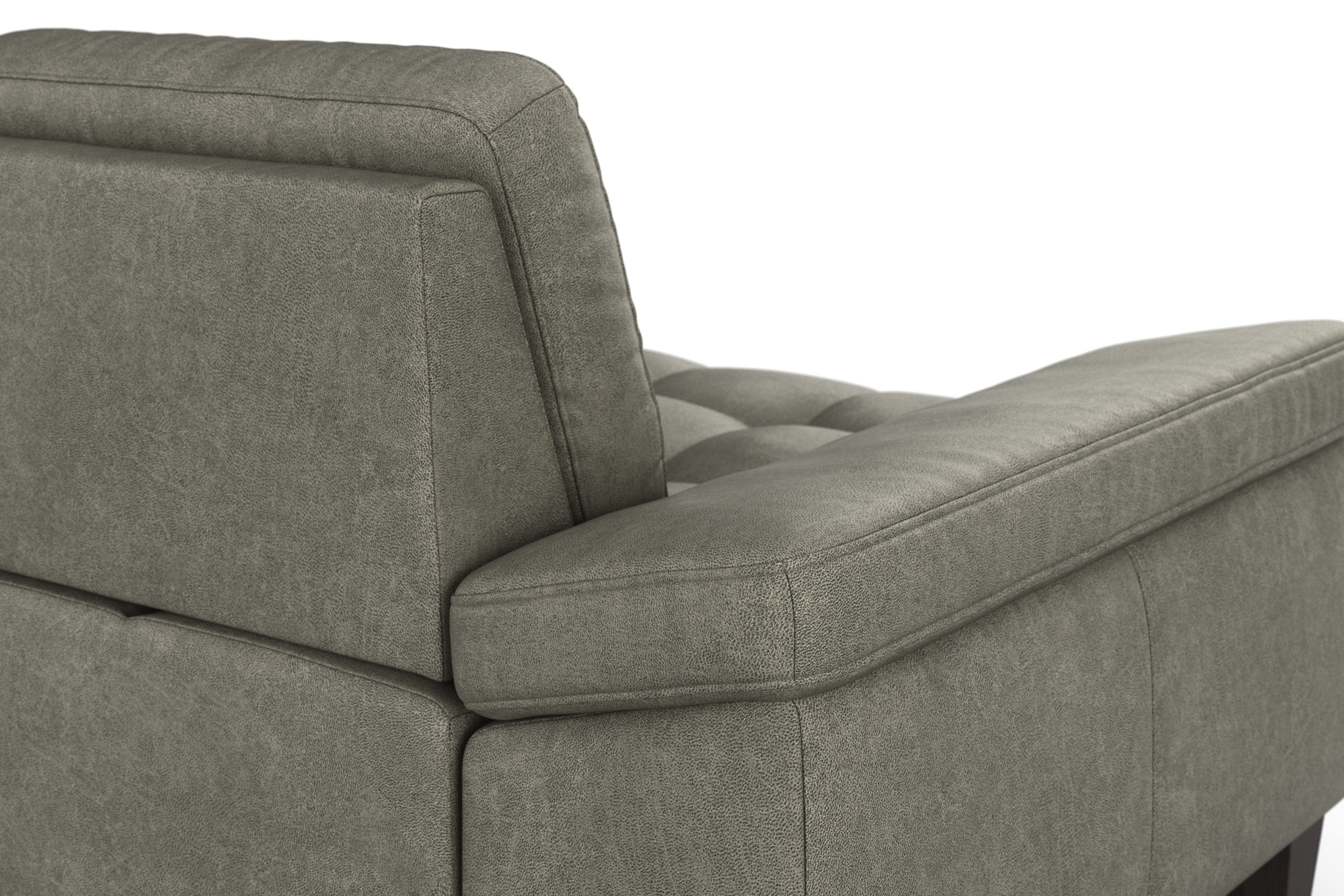 sit&more Ecksofa »Westham L-Form«, Recamiere, mit oder ohne Bettfunktion, Bettkasten, Füße wengefarben