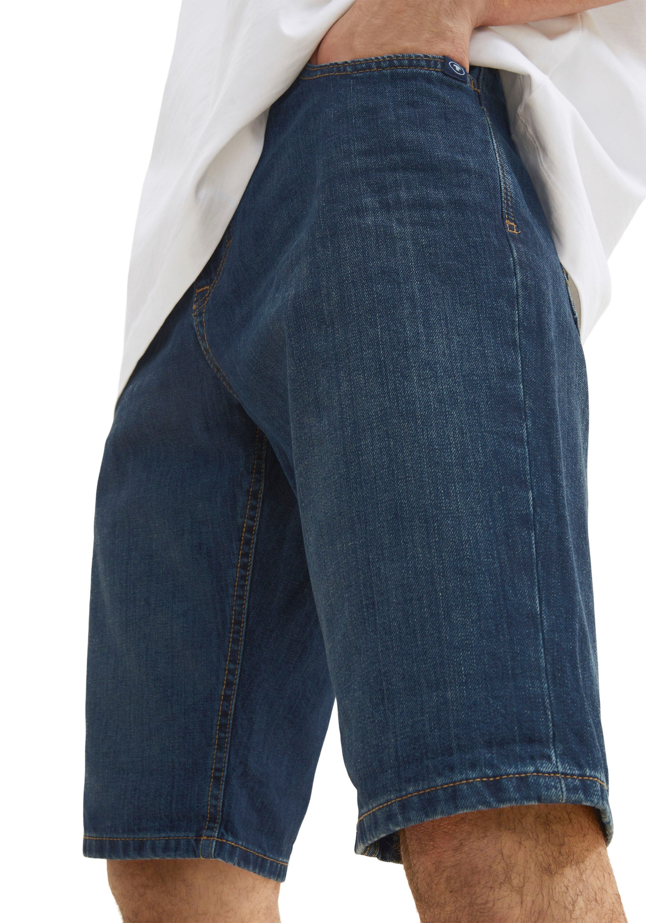 6. Bild von TOM TAILOR Jeansshorts »Josh«, in 5-Pocket Form