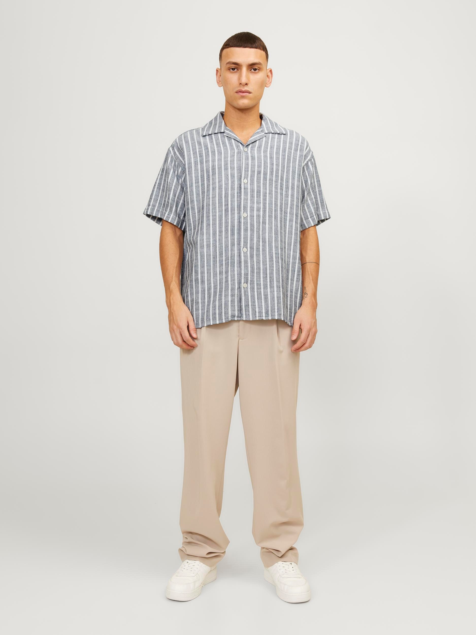 Jack & Jones Kurzarmhemd »JORCABANA STRIPE SHIRT SS SN«