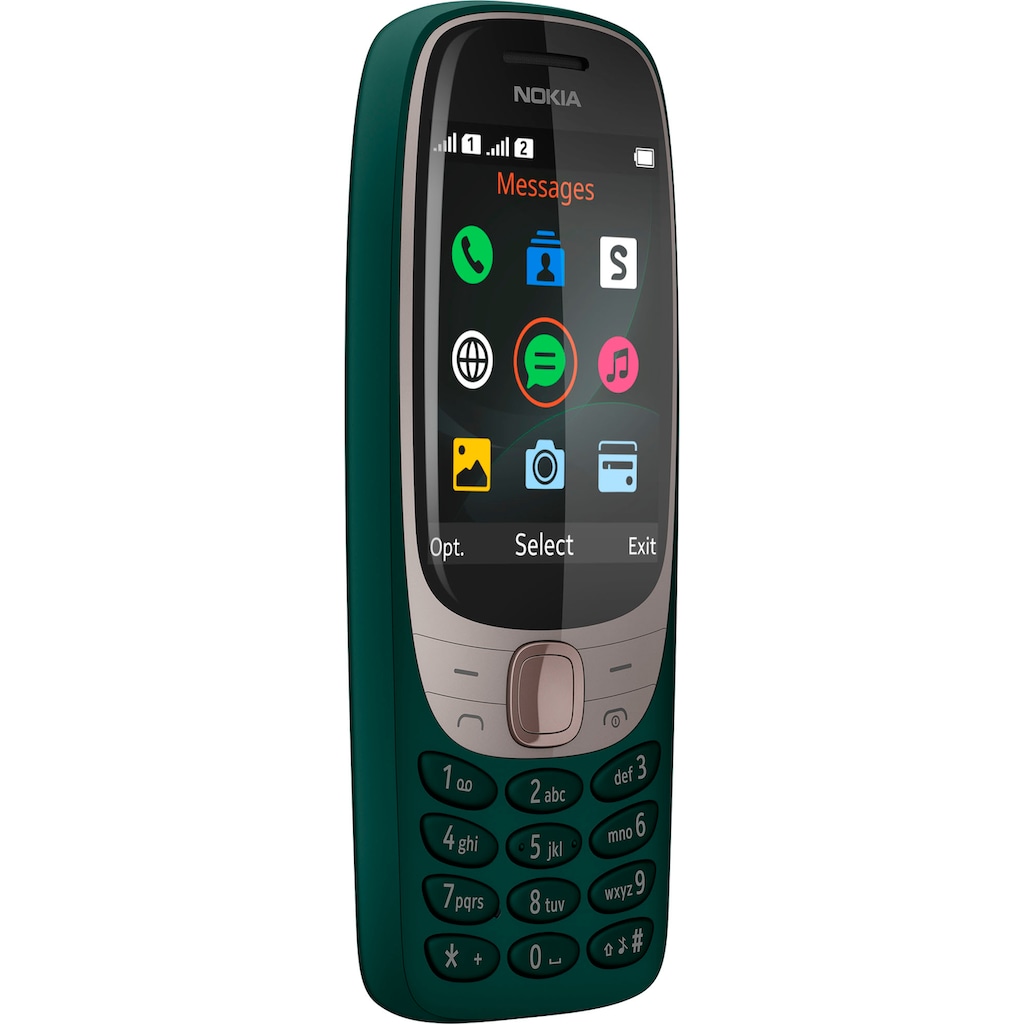 Nokia Smartphone »6310«, grün, 7,11 cm/2,8 Zoll, 0,016 GB Speicherplatz