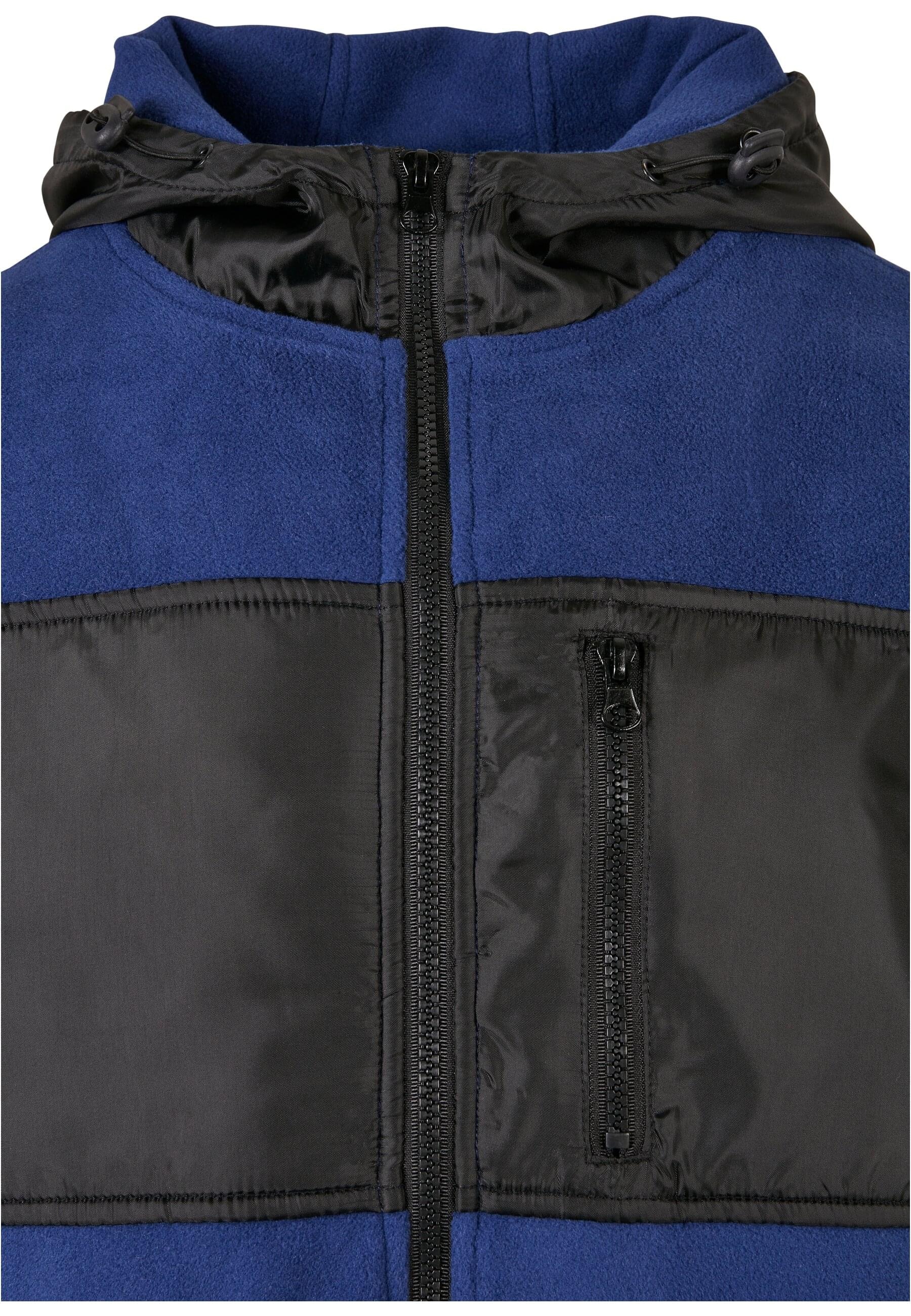 URBAN CLASSICS Winterjacke »Urban Classics Herren Hooded Micro Fleece Jacket« 1 Stk. tlg. mit Kapuze