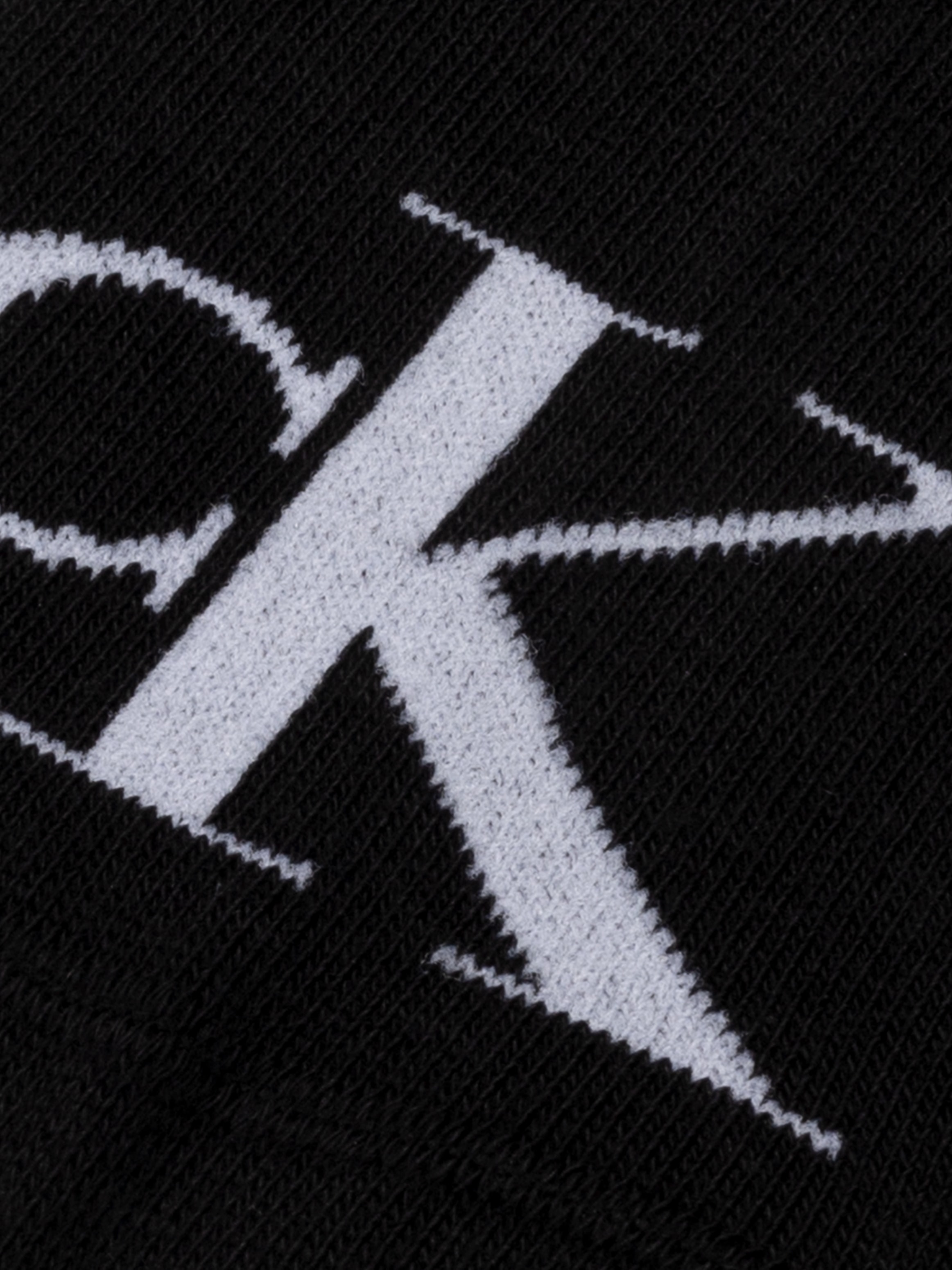 Calvin Klein Jeans Sneakersocken »CKJ WOMEN SNEAKER 2P MONOGRAM«, (2 Paar), Rippenbündchen, Logostickerei vorn