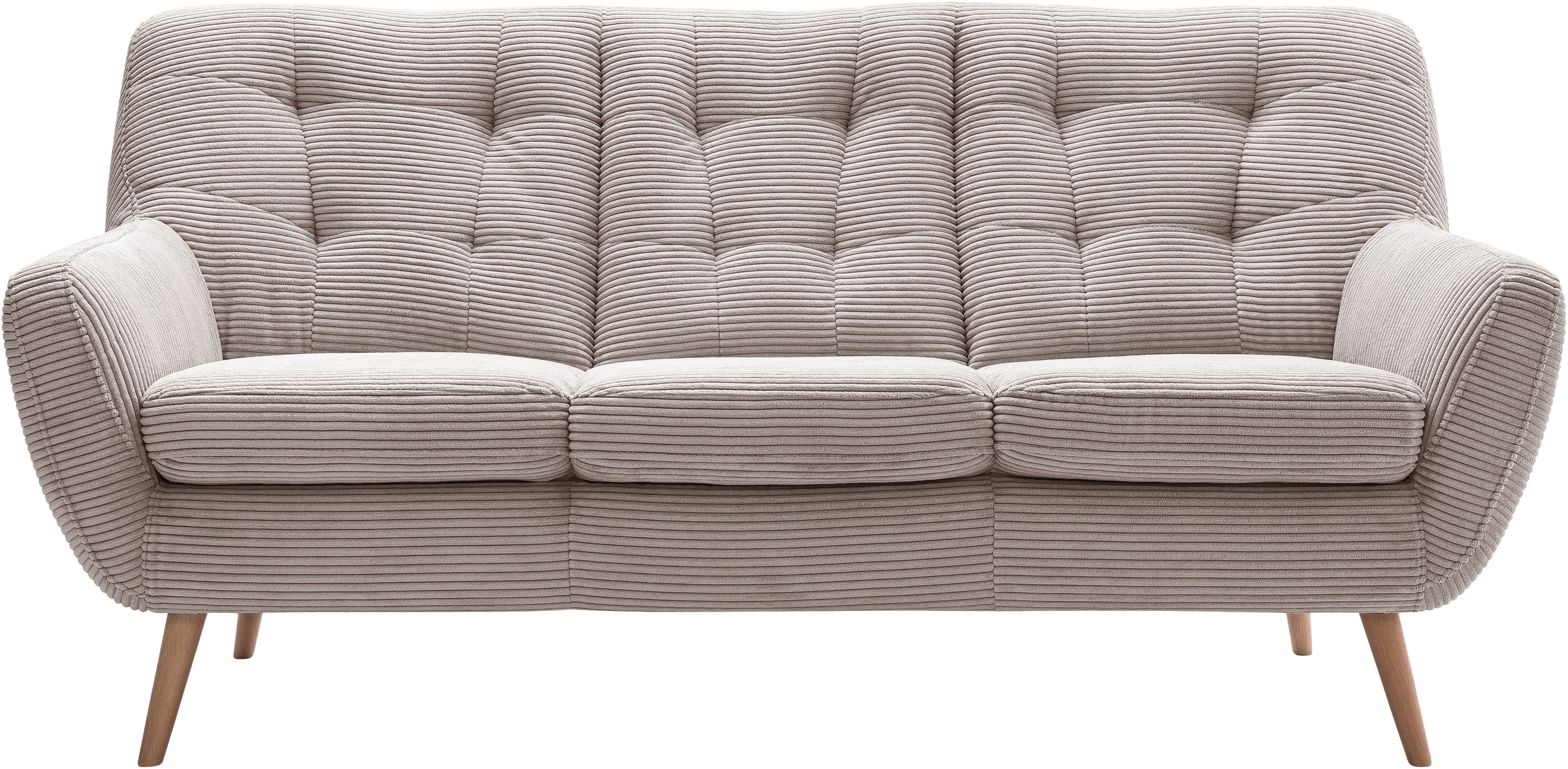 exxpo - sofa fashion 3-Sitzer »Scandi, bequem, aufwendige Rückenpolsterung günstig online kaufen