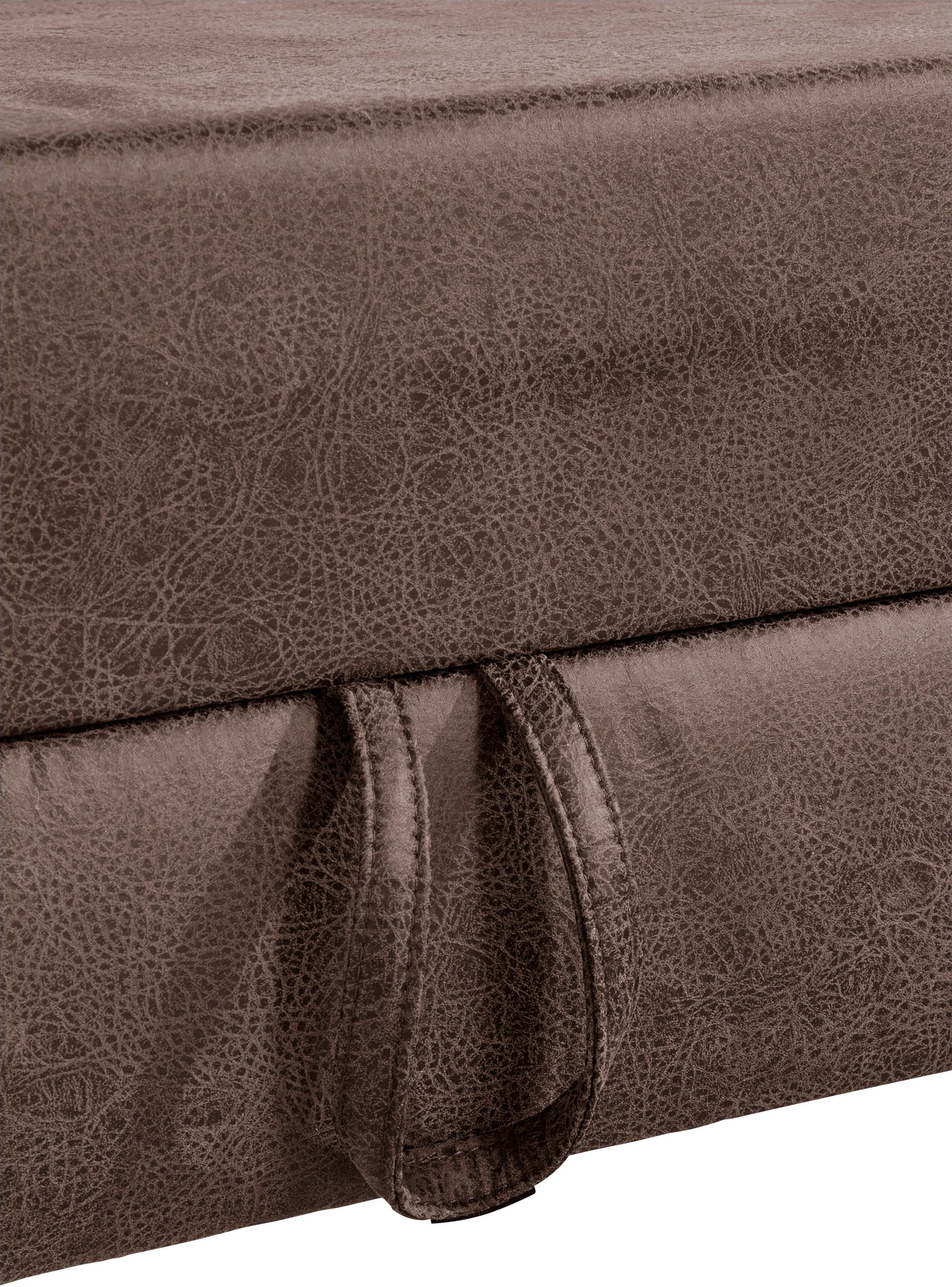 sit&more Ecksofa »Melissa L-Form«, klassisches Polsterprogramm, wahlweise Bettfunktion und Schubkasten