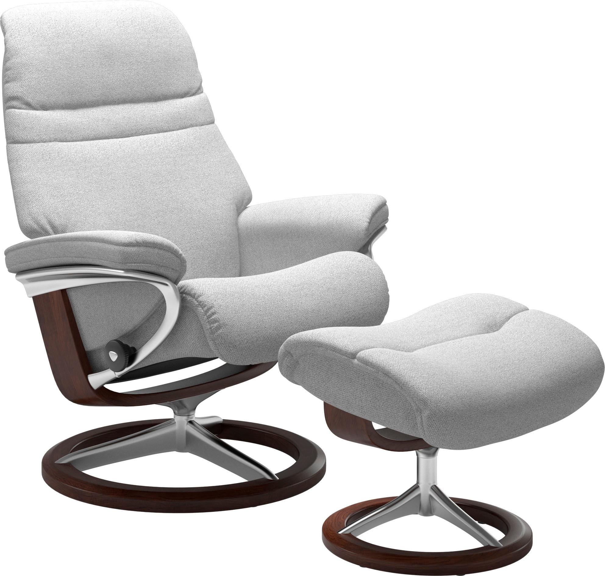 Stressless® Fußhocker »Sunrise«, mit Signature Base, Gestell Braun