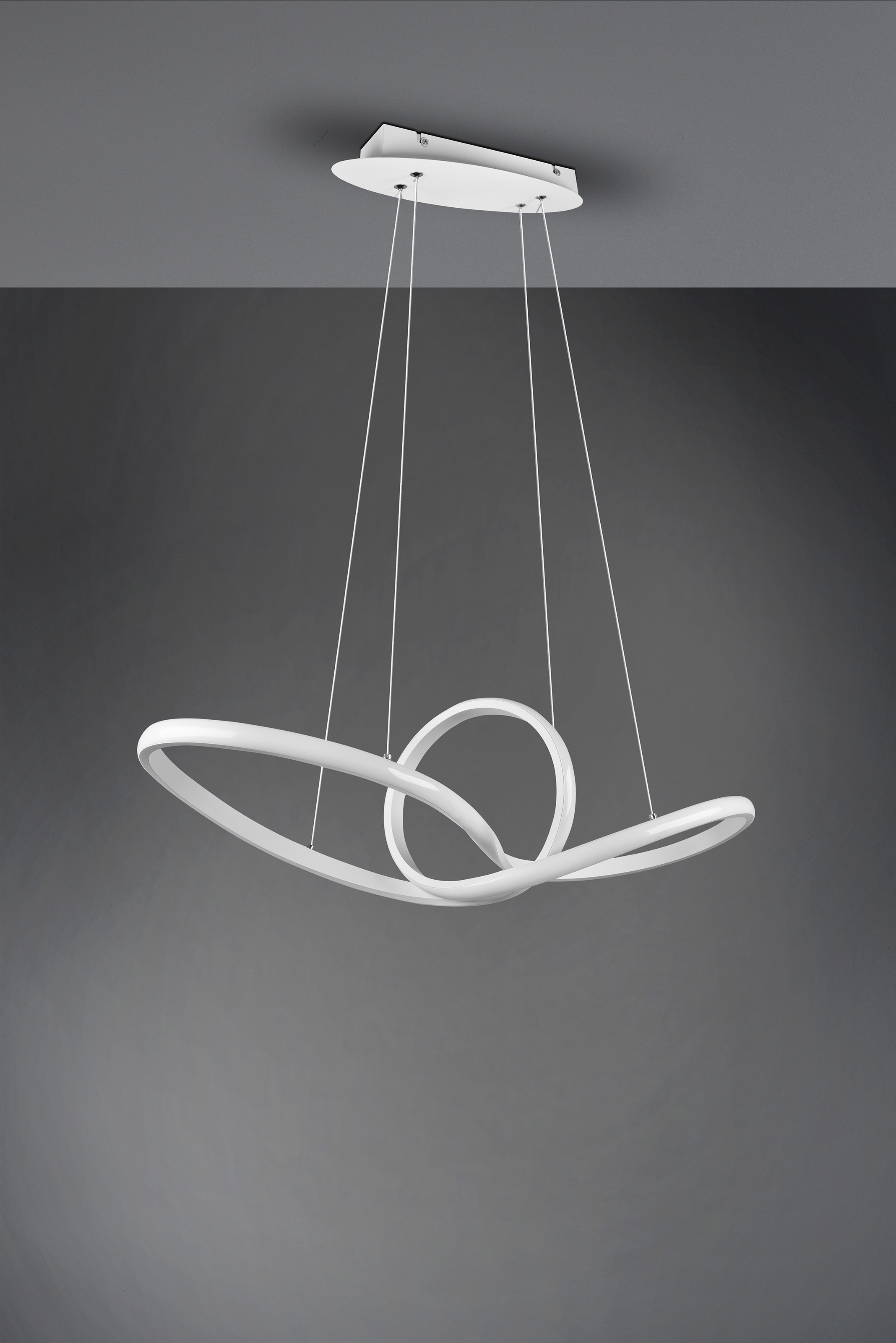 REALITY Leuchten LED Pendelleuchte »SANSA«, 1 flammig, Leuchtmittel LED-Modul | LED fest integriert, über Wandschalter dimmbar, 4000K, 3300 Lm, Abhängung 150cm
