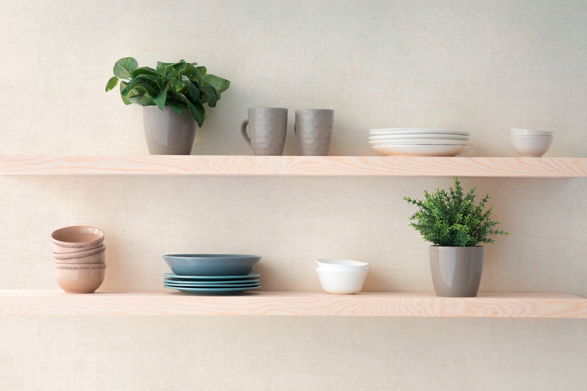 A.S. Création Vliestapete »mit feiner Struktur modernes Wohnen« matt strukturiert Schlichte Vliestapete mit dezenter Oberfläche