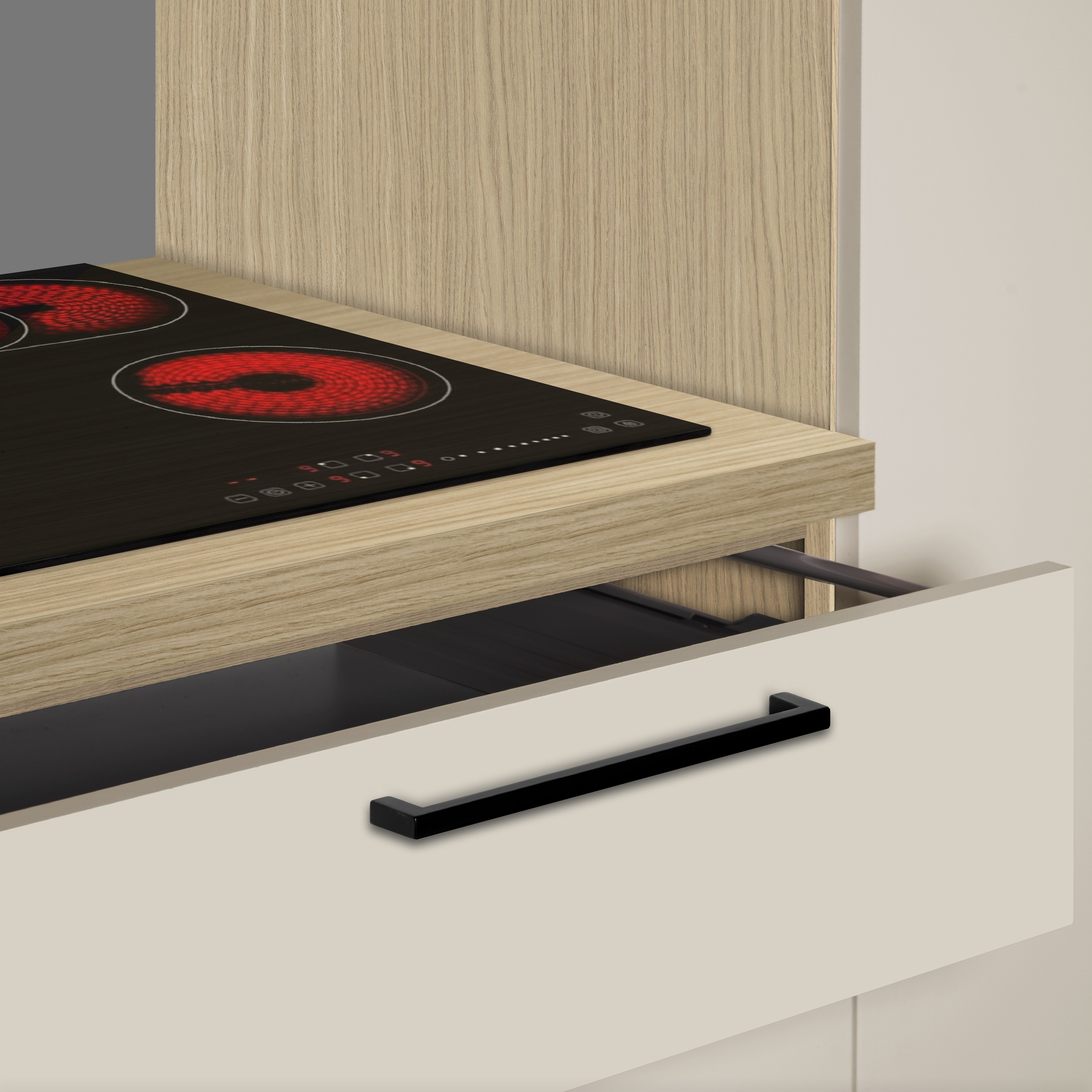 KOCHSTATION Küchenzeile »KS-Luna, Einbauküche, Zeilenküche, Küchenblock« Breite 300 cm, wahlweise mit Hanseatic-E-Geräten