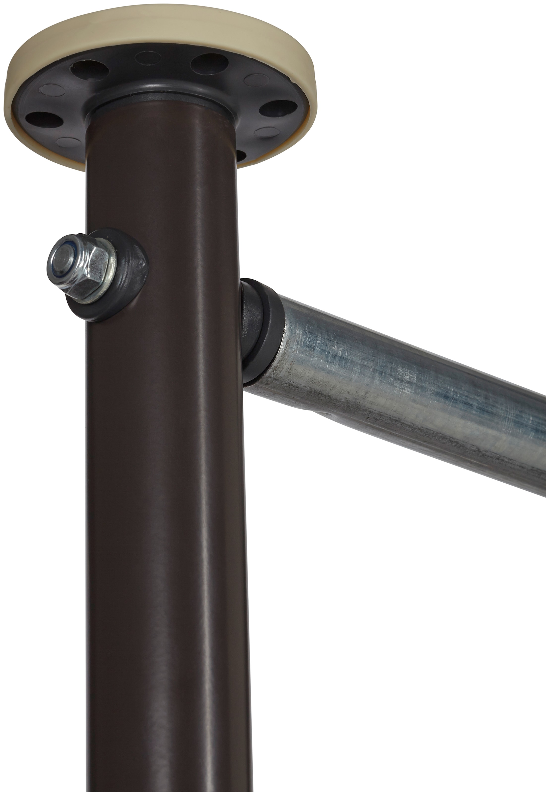 Angerer Freizeitmöbel Klemm-Senkrechtmarkise anthrazit/grau, BxH: 120x225 cm