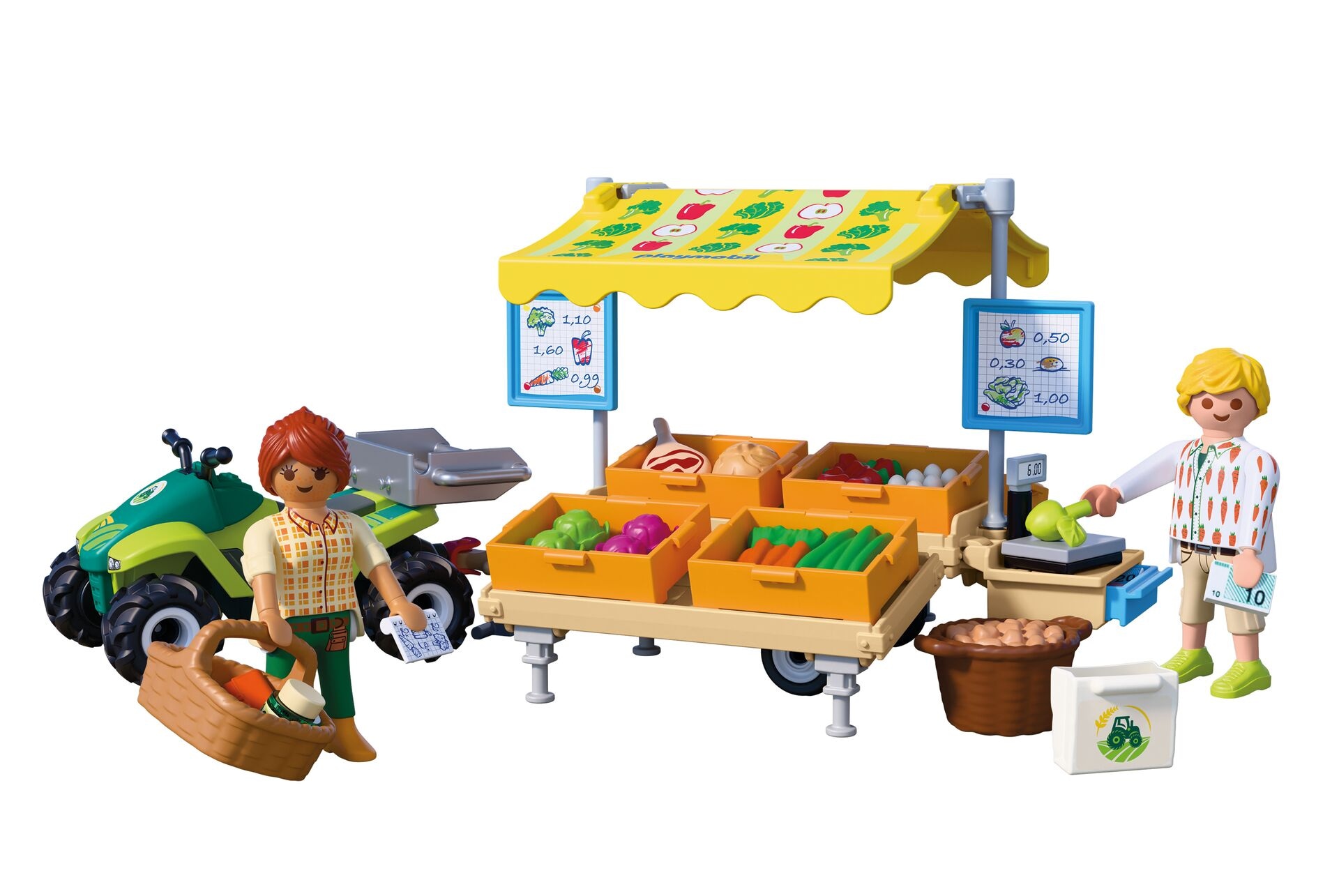 Playmobil® Konstruktions-Spielset »Marktstand (72164), Country« Made in Europe