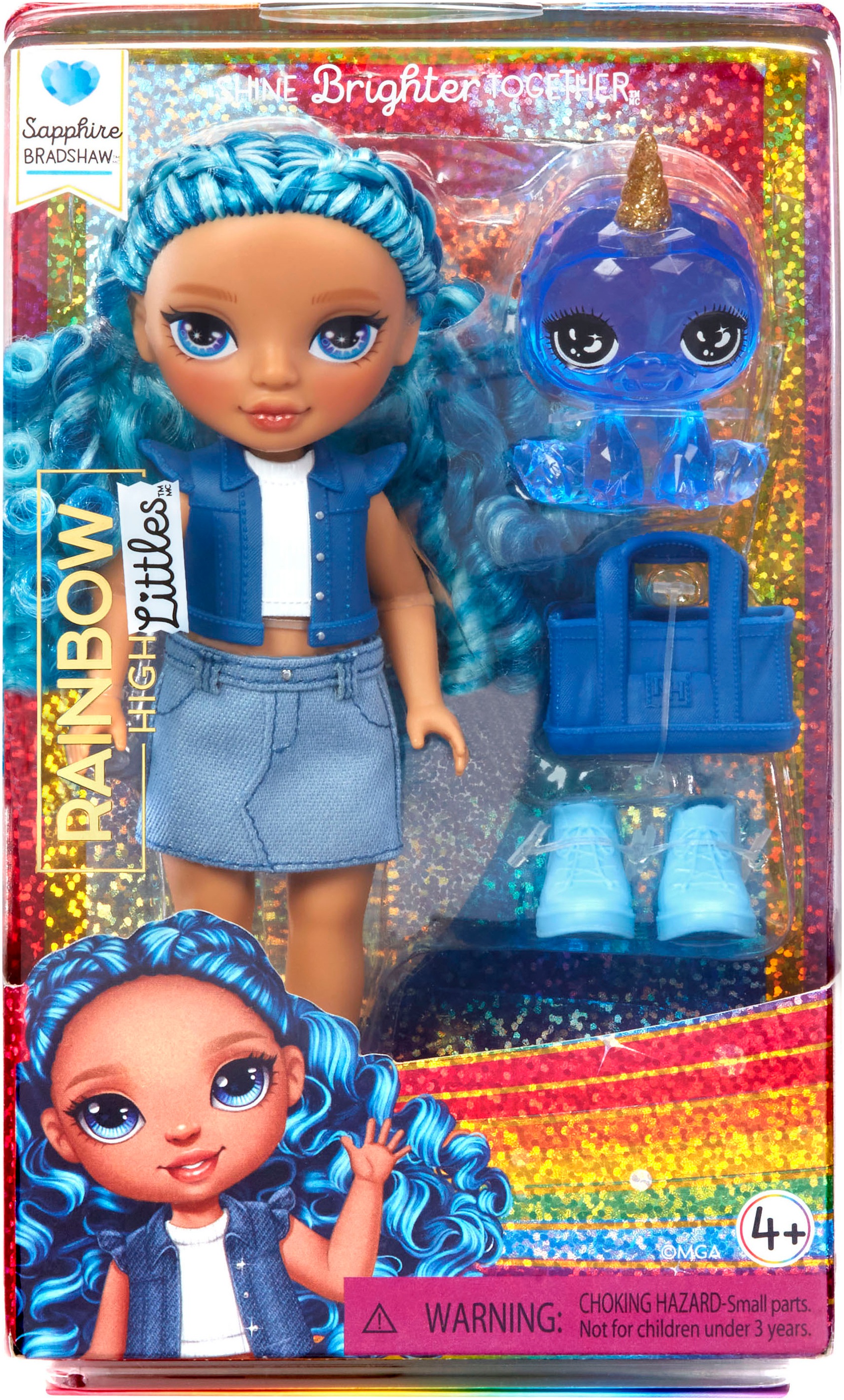 RAINBOW HIGH Anziehpuppe »Rainbow High Littles Dolls - Sapphire (Blue)« günstig online kaufen