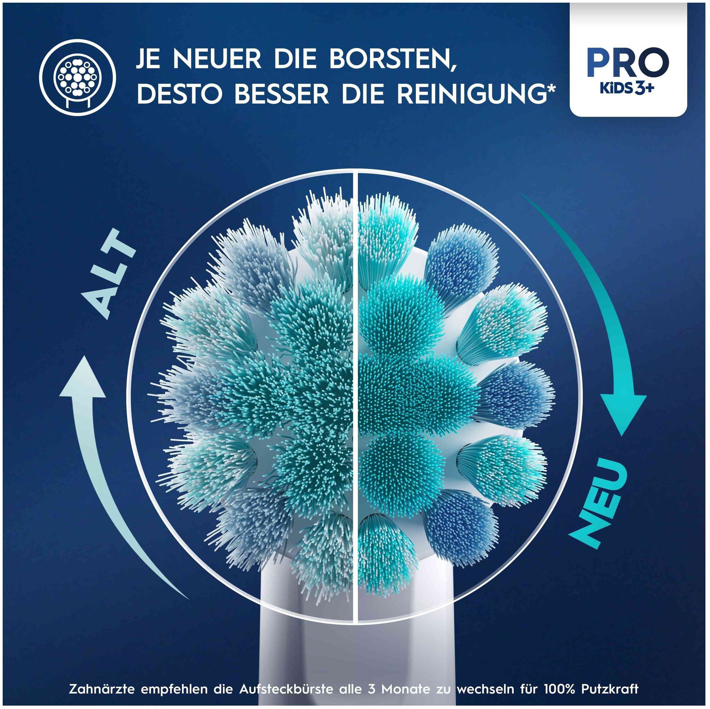 Oral-B Aufsteckbürsten »Pro Kids König der Löwen«, extra weiche Borsten, für Kinder ab 3 Jahren