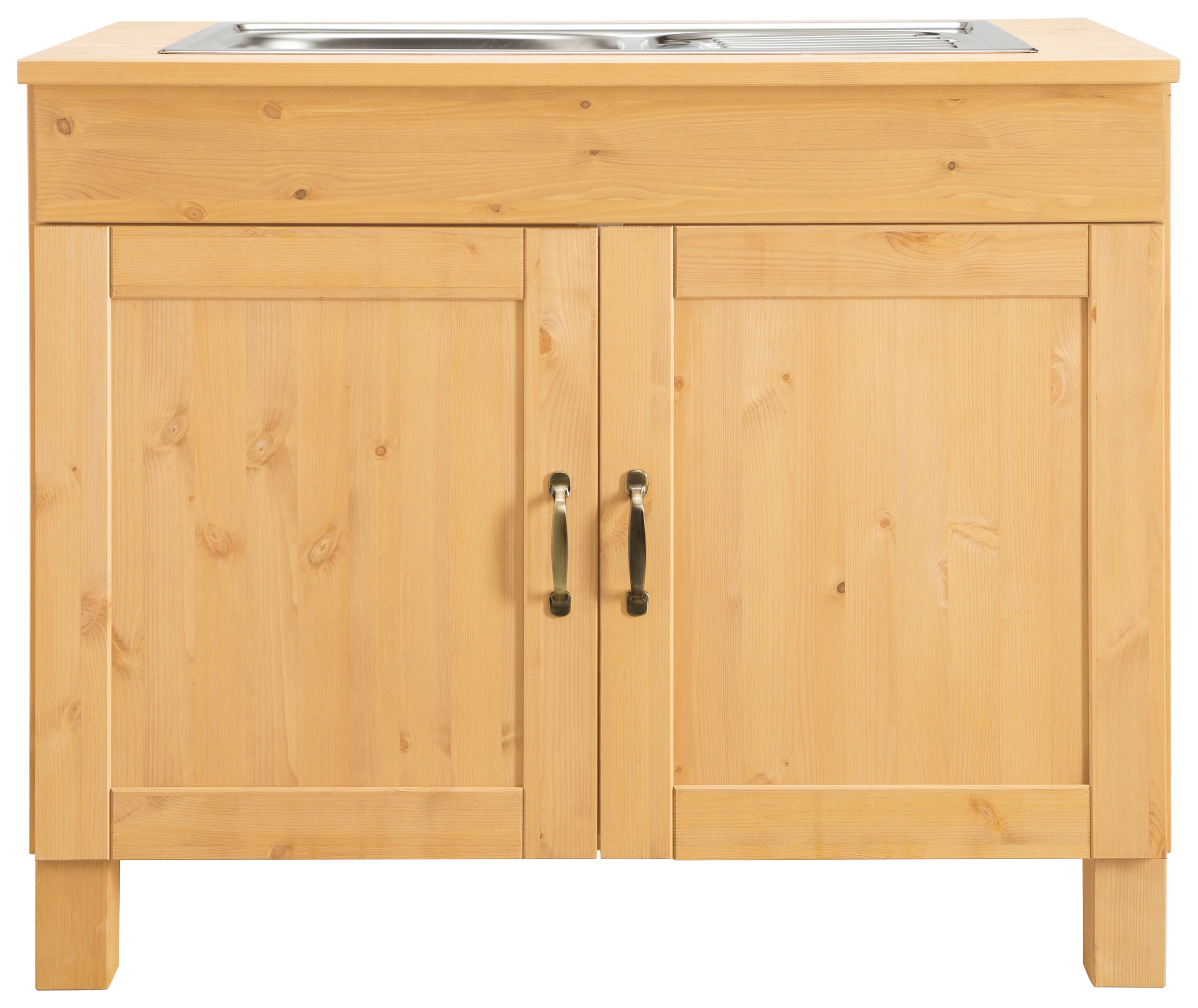 Home affaire Spülenschrank "Alby", Breite 100 cm, 1 Fach günstig online kaufen