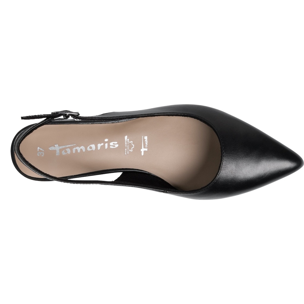 Tamaris Slingpumps, Abendschuh, Sommerschuh, Blockabsatz, mit Touch It-Ausstattung