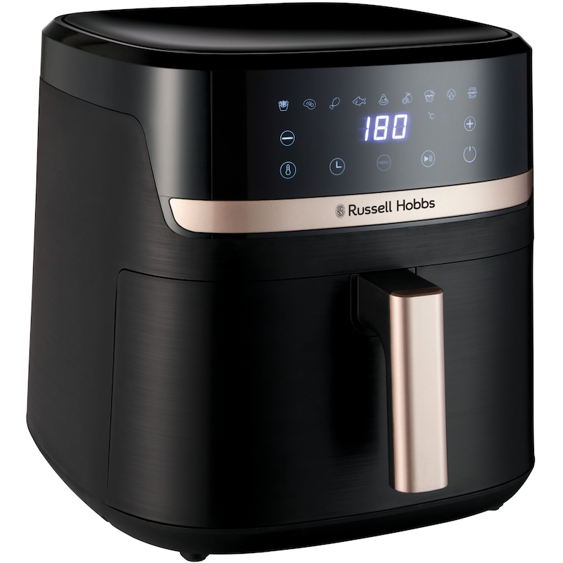 RUSSELL HOBBS Heißluftfritteuse »27630-56 SatisFry, 8, 3 L« 1800 W Airfryer–wenig oder kein Öl erforderlich, 9 Programme, 8, 3 L schwarz