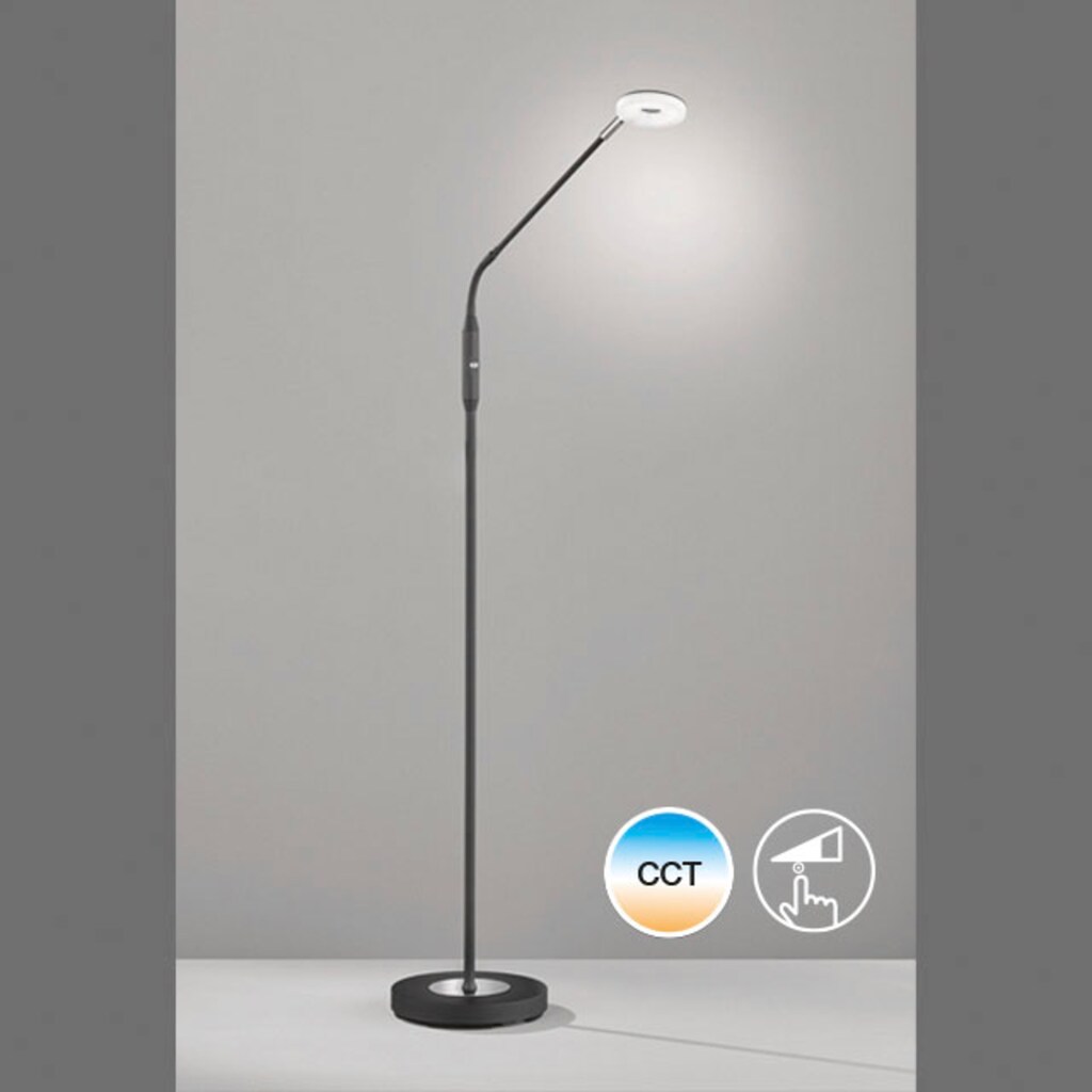 FISCHER & HONSEL LED Stehlampe »Dent«, LED-Modul, Farbwechsler
