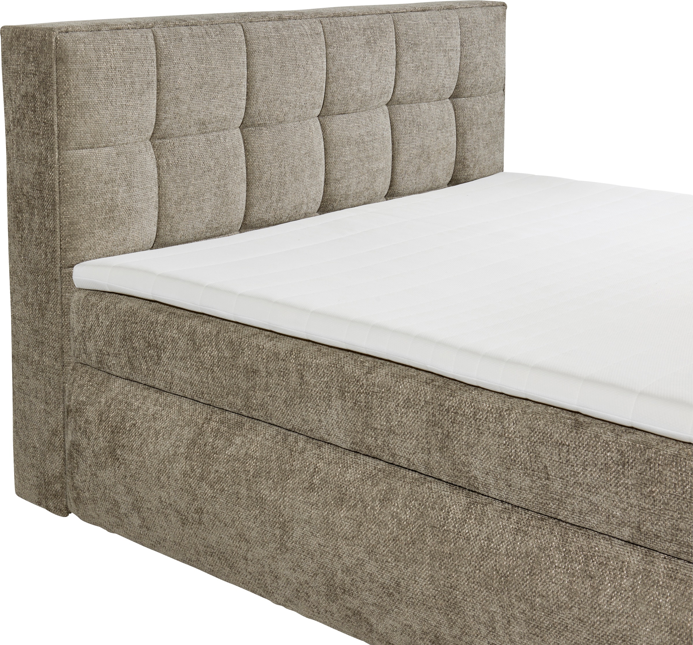 5. Bild von ED EXCITING DESIGN Boxspringbett »Michigan«, Duo-Matratze - mit Kokosmatte, Filzabdeckung