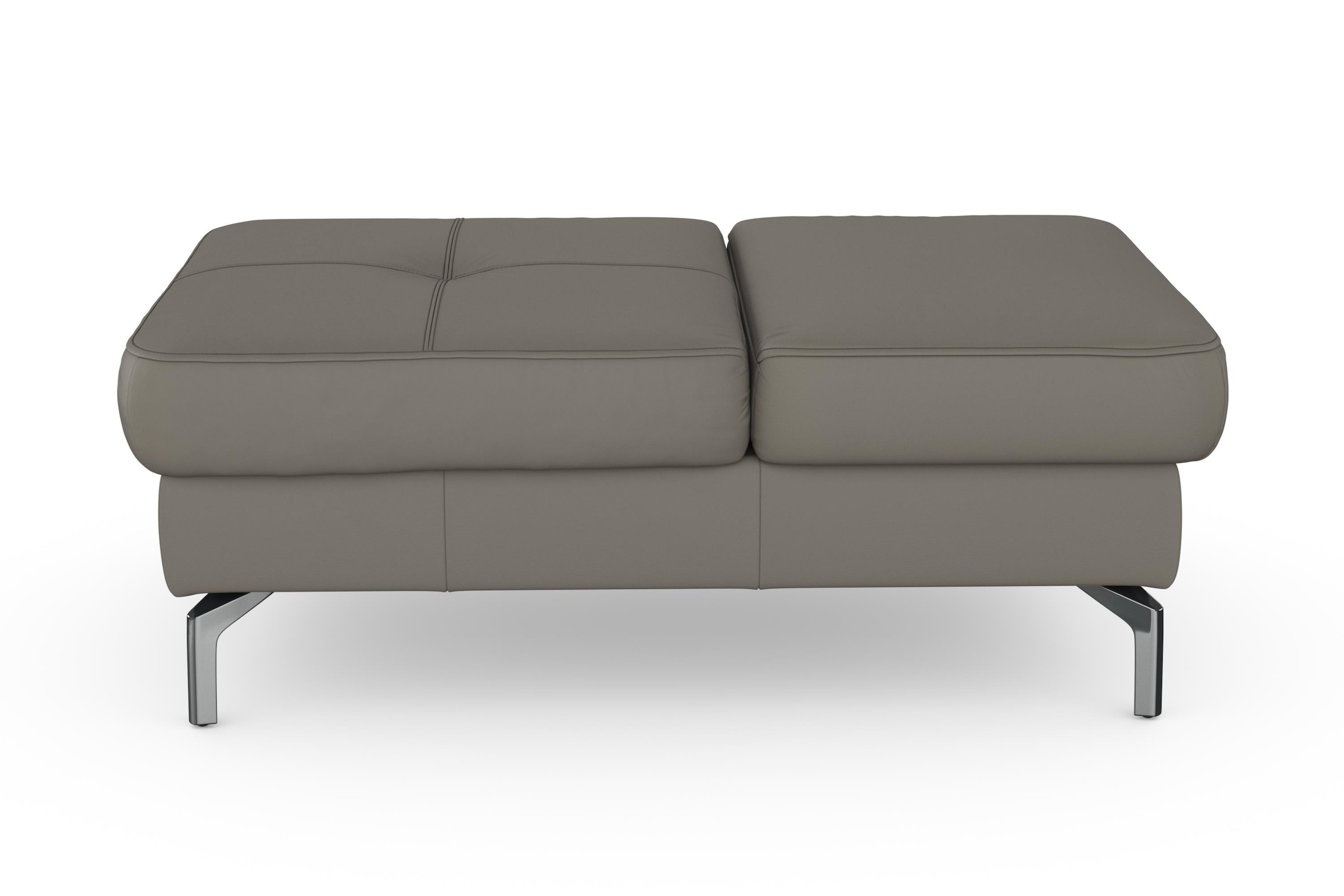 sit&more Hocker »Bendigo«, mit Klappfunktion, Bodenfreiheit 15 cm, wahlweise in 2 Fußfarben