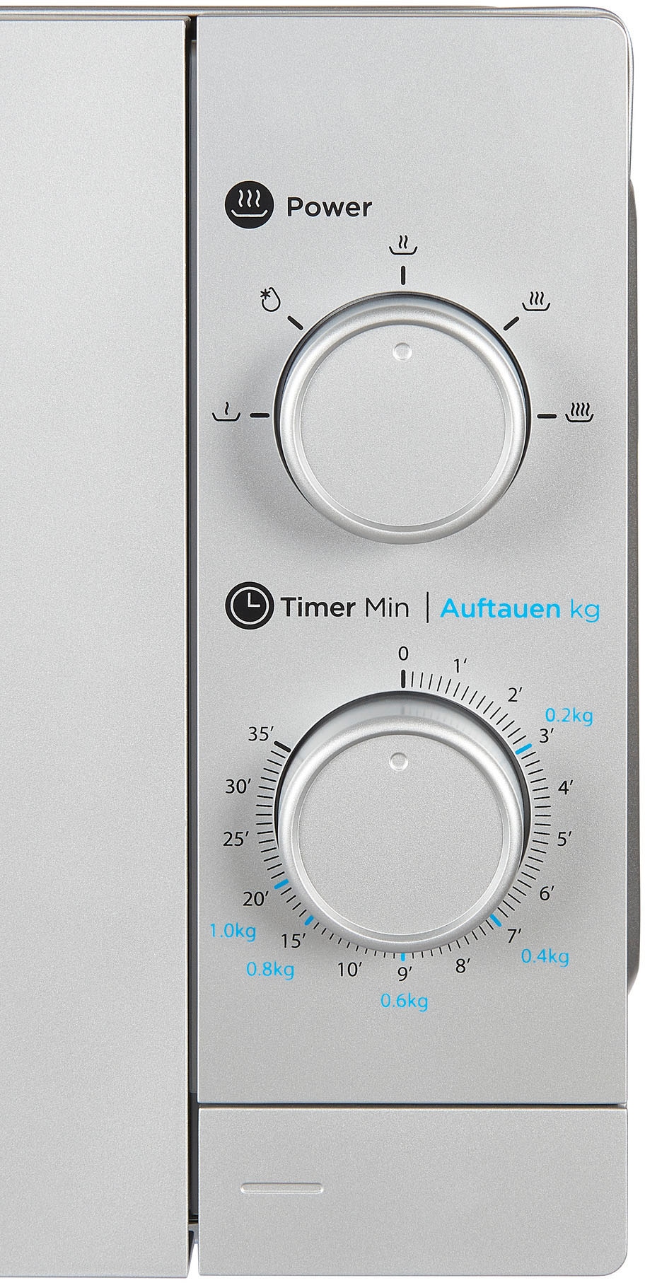 exquisit Mikrowelle »WP 700 J17-3 si« Mikrowelle 700 W