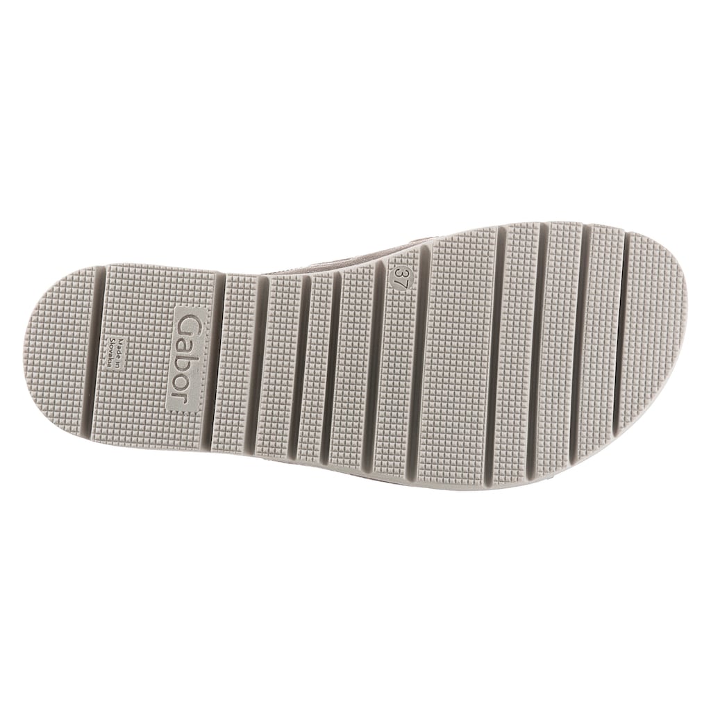 Gabor Pantolette, im Metalliclook