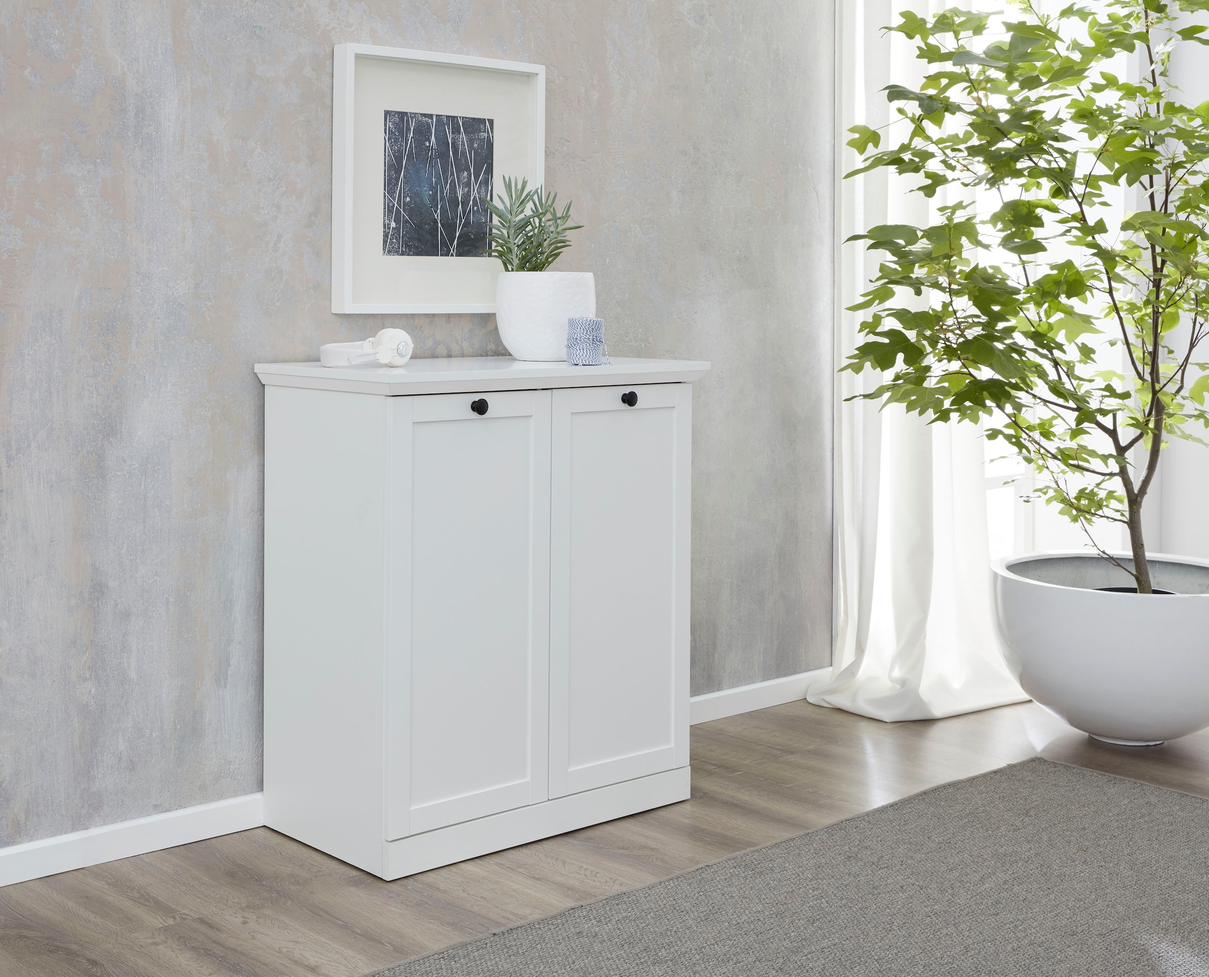 Home affaire Schuhkommode »Örebro« zeitloser Landhausstil,