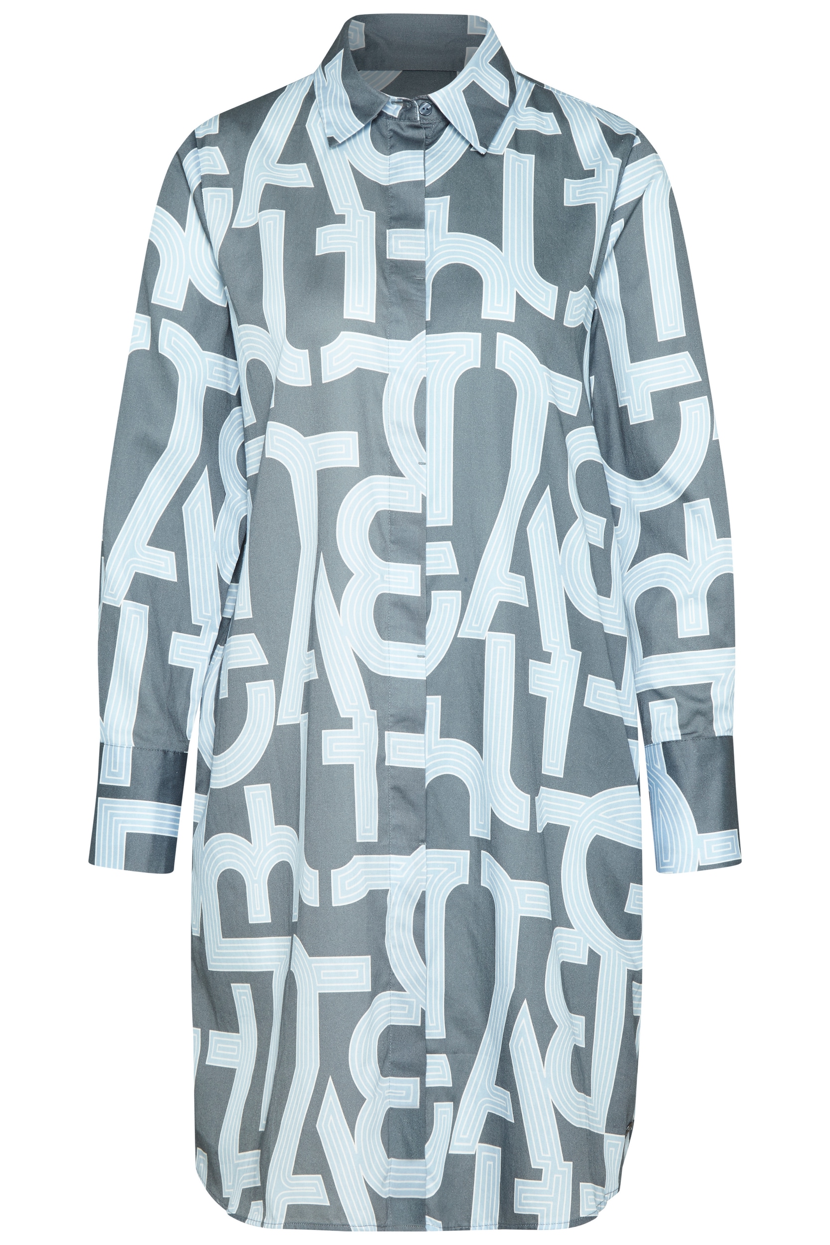 bugatti Blusenkleid, mit Buchstaben-Print