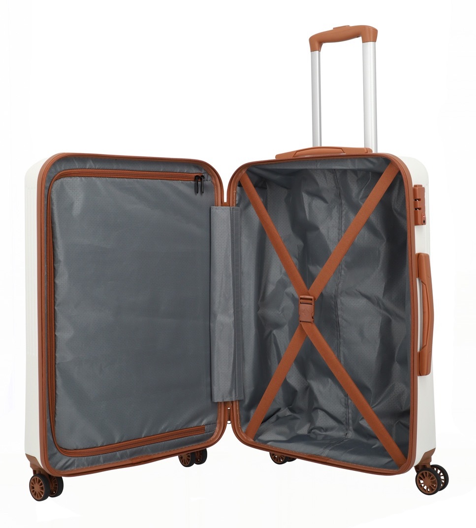 travelite Hartschalen-Trolley »BALI, in verschiedenen Größen und Farben«, 4 Rollen, Hartschallenkoffer Reisegepäck Reisekoffer TSA Schloss