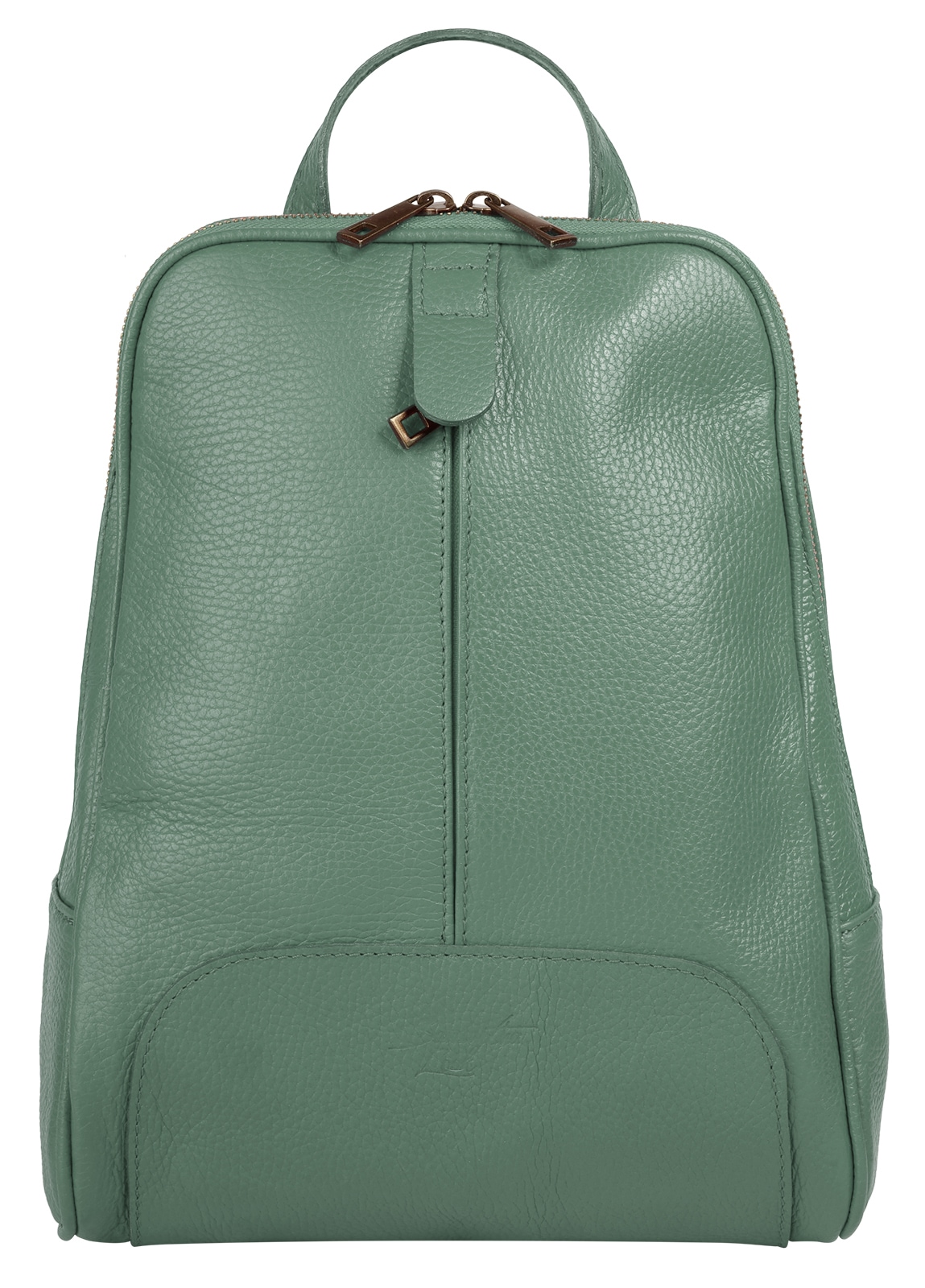 Samantha Look Cityrucksack, echt Leder, Made in Italy