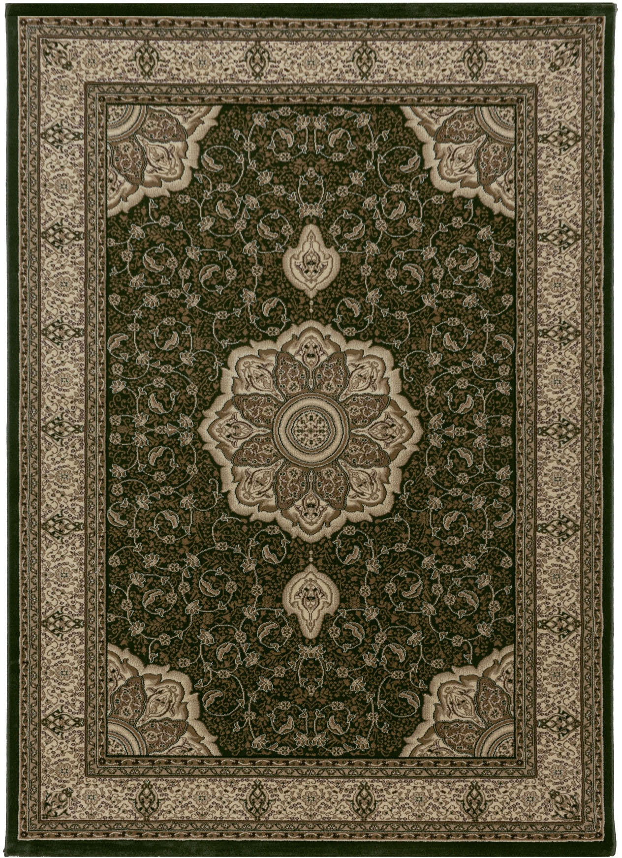 Ayyildiz Teppiche Teppich »KASHMIR 2601«, rechteckig, 10 mm Höhe, Orient Optik, pflegeleicht, robuster Kurzflor, Wohnzimmer
