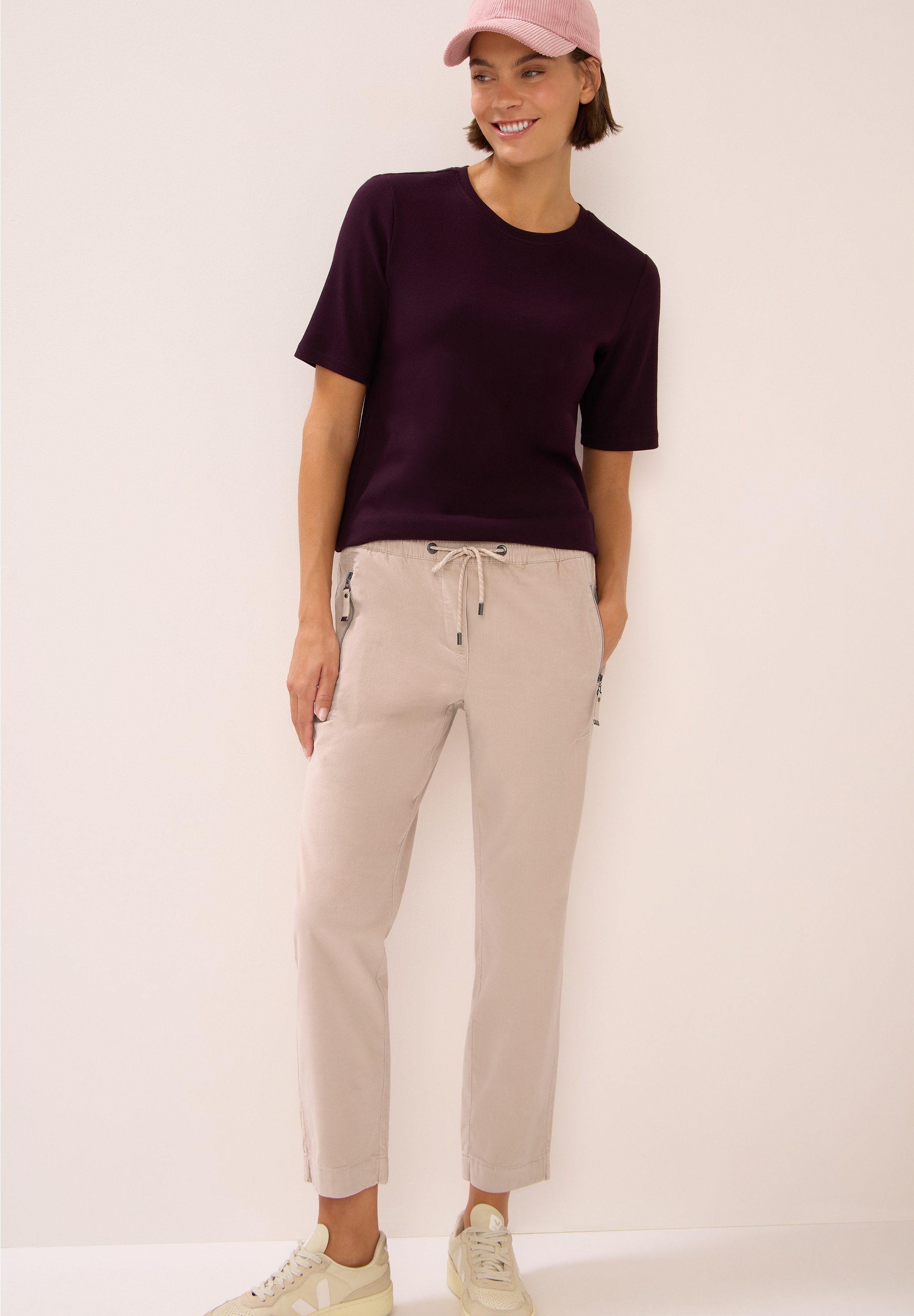 Cecil Cordhose »Style Tracey«, mit Tunnelzug