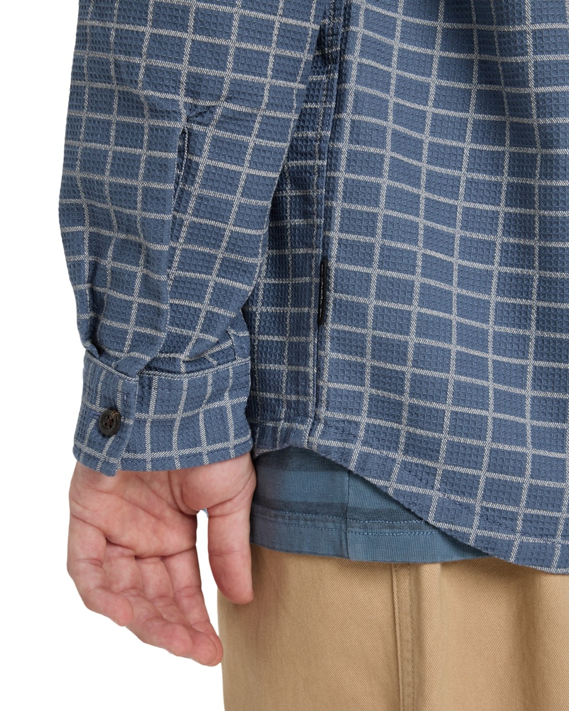 Quiksilver Langarmhemd »Salt Lake Waffle«