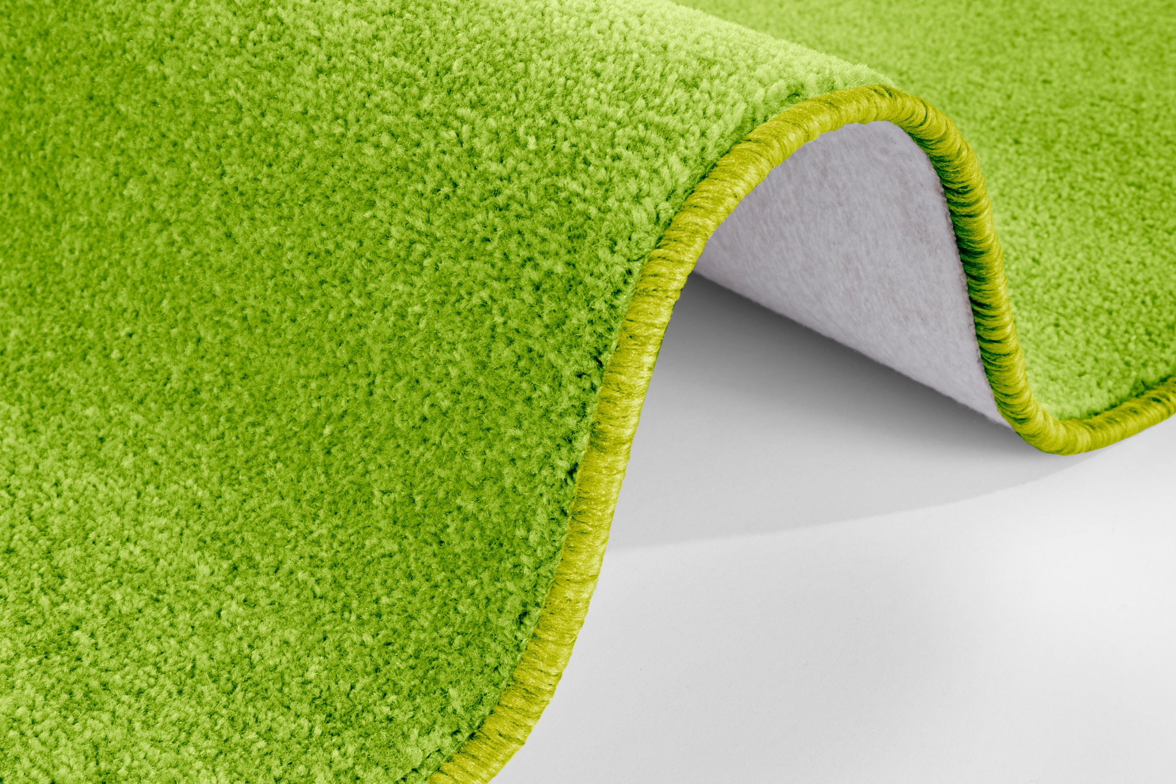HANSE Home Teppich »Shashi«, rechteckig, 8,5 mm Höhe, Kurzflor, Unifarben, Läufer, weich, Esszimmer, Kinderzimmer, Flur