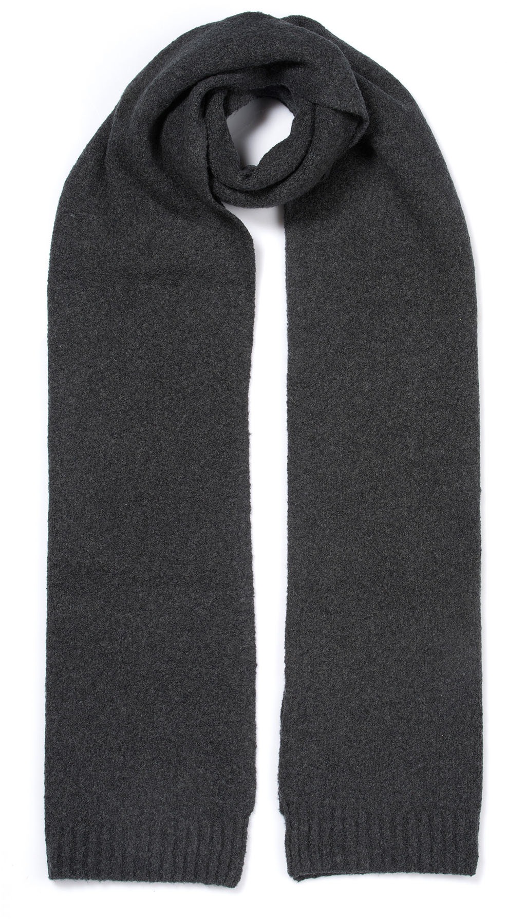 CINQUE Strickschal »ALEXIO« aus kuschelweichem Materialmix, ohne Fransen dunkelgrau