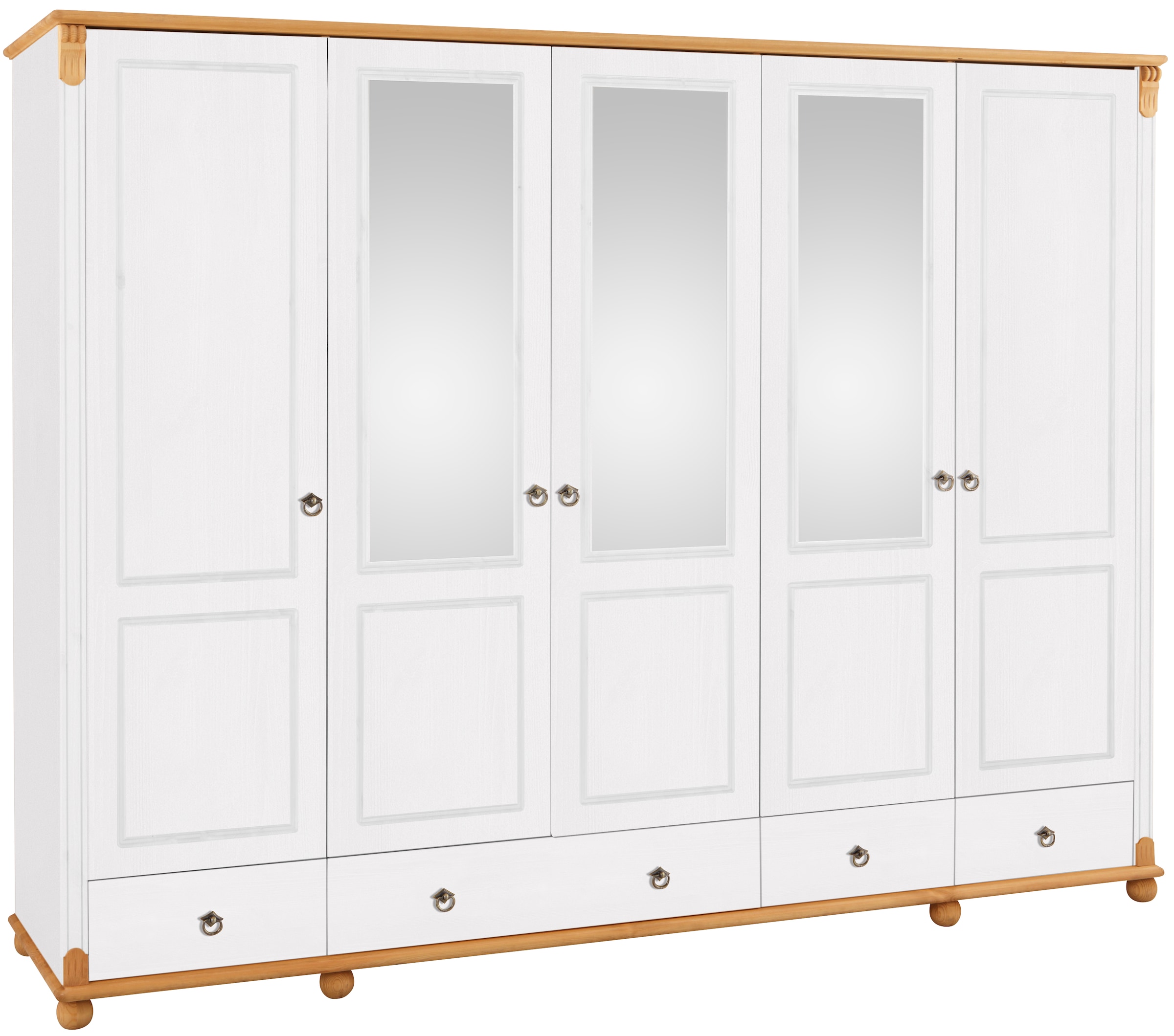 OTTO home Kleiderschrank »Tessin« B/H/T ca. 245/191/59 cm, Breite 245 cm, K günstig online kaufen