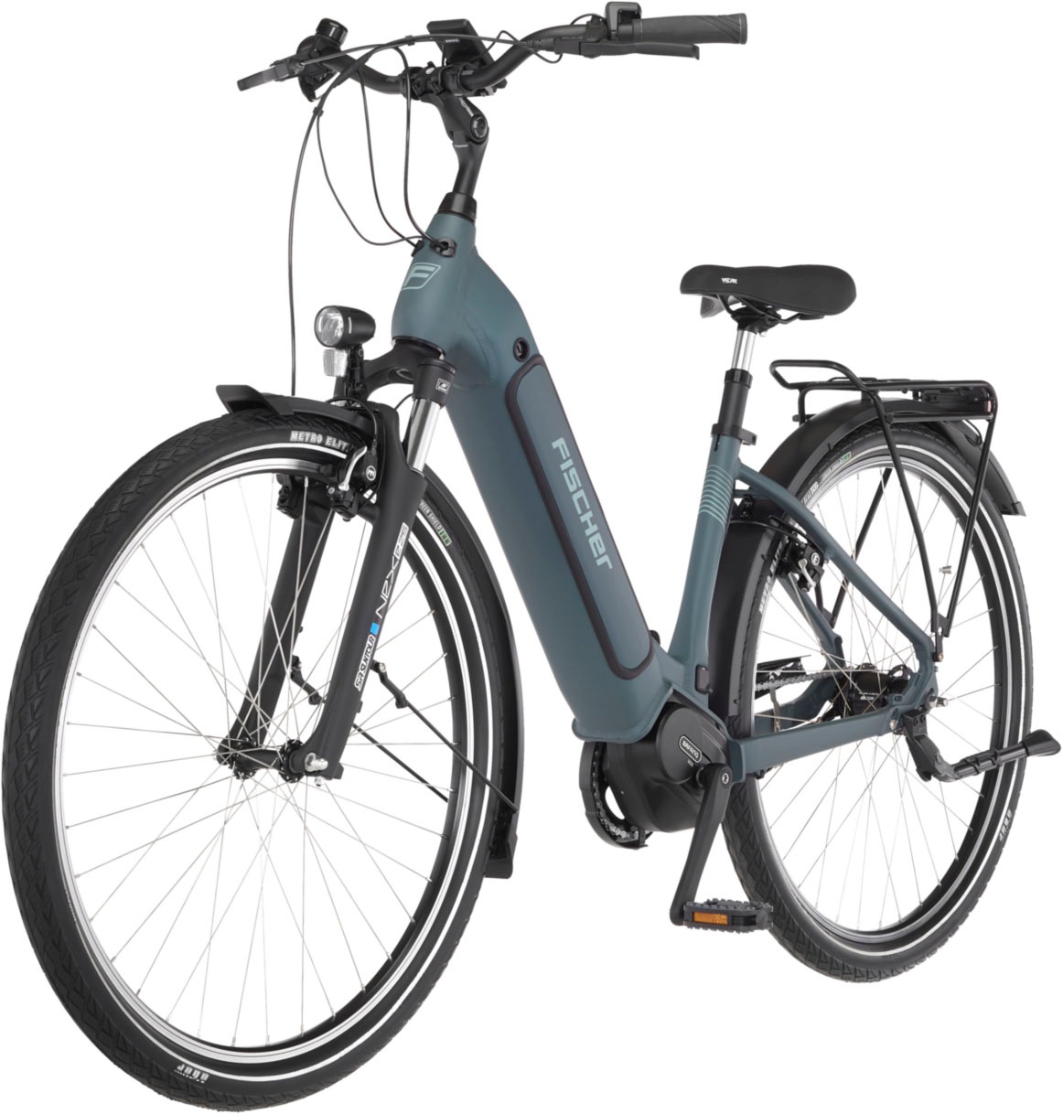 FISCHER Fahrrad E-Bike »CITA 4.2I 522«, 7 Gang, Shimano, Nexus, Mittelmotor 250 W, Pedelec, Elektrofahrrad für Damen u. Herren