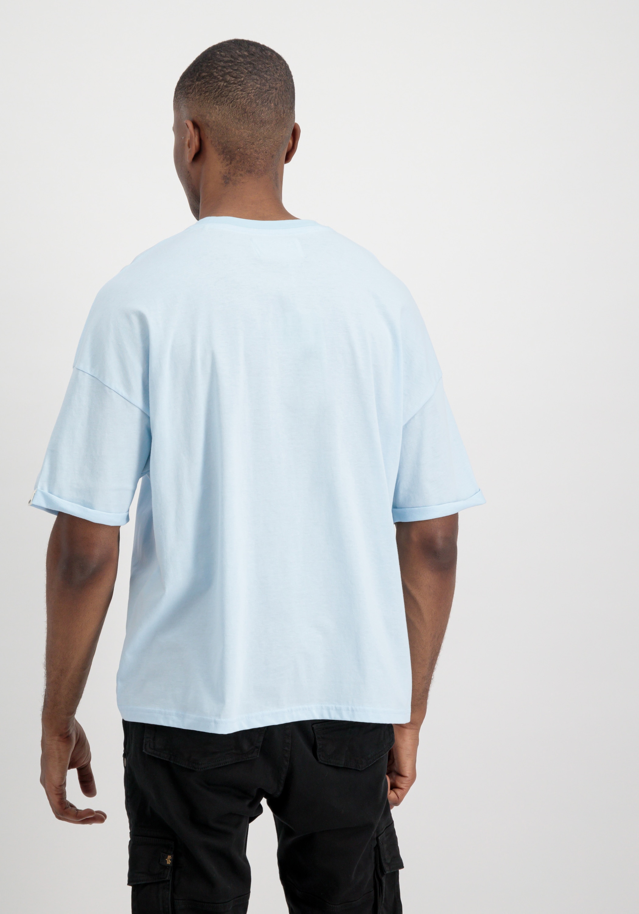 Alpha Industries T-Shirt »Alpha Industries Men - T-Shirts Organics OS Roll-Up T-Shirt«