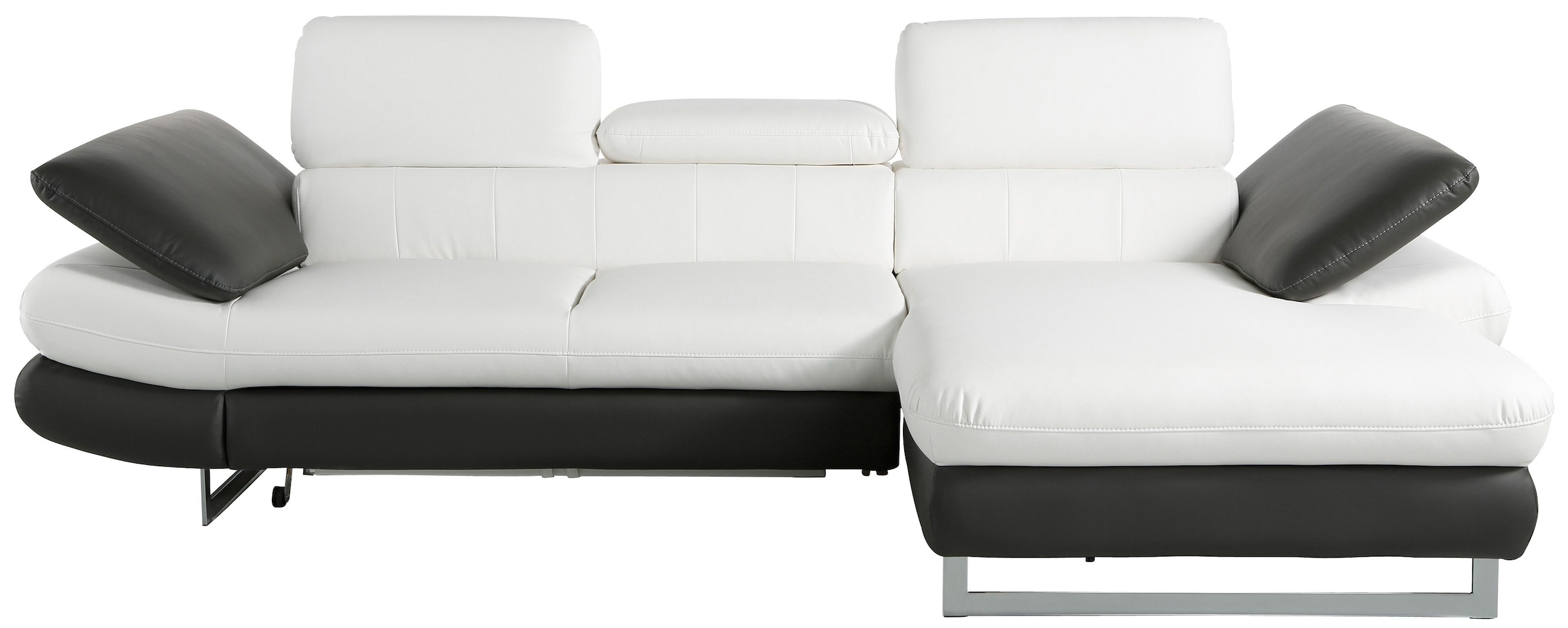 COTTA Ecksofa »Solution L-Form« mit Arm- & Kopfteilverstellung, wahlweise m günstig online kaufen