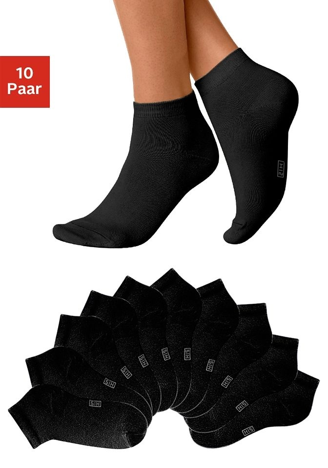 (10 Spitze H.I.S online Kurzsocken, mit bestellen Ferse verstärkter und Paar),