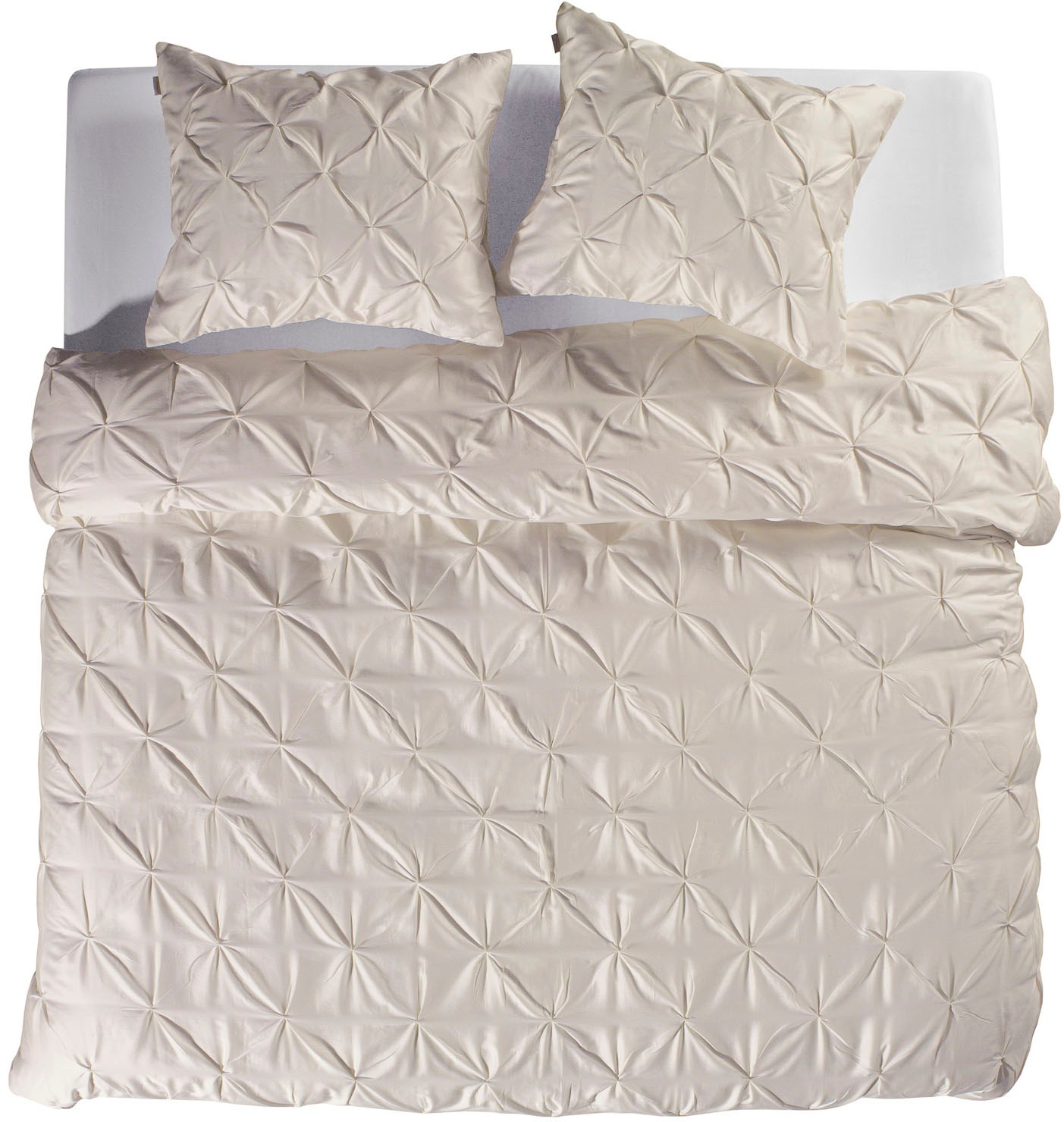 YELLOW Bettwäsche »Nova« 2 Stk. tlg. Rautenmuster, 100% Baumwolle ab 135x20 günstig online kaufen