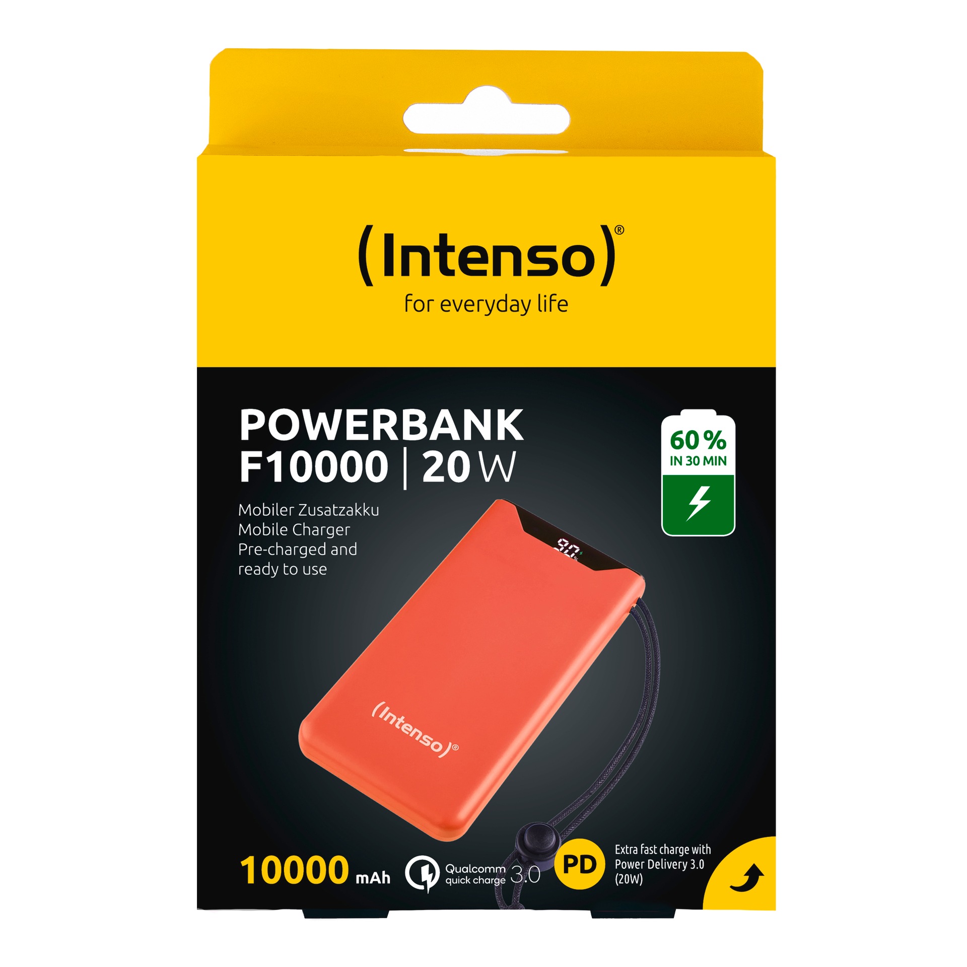 Intenso Powerbank »F10000, 20 W«