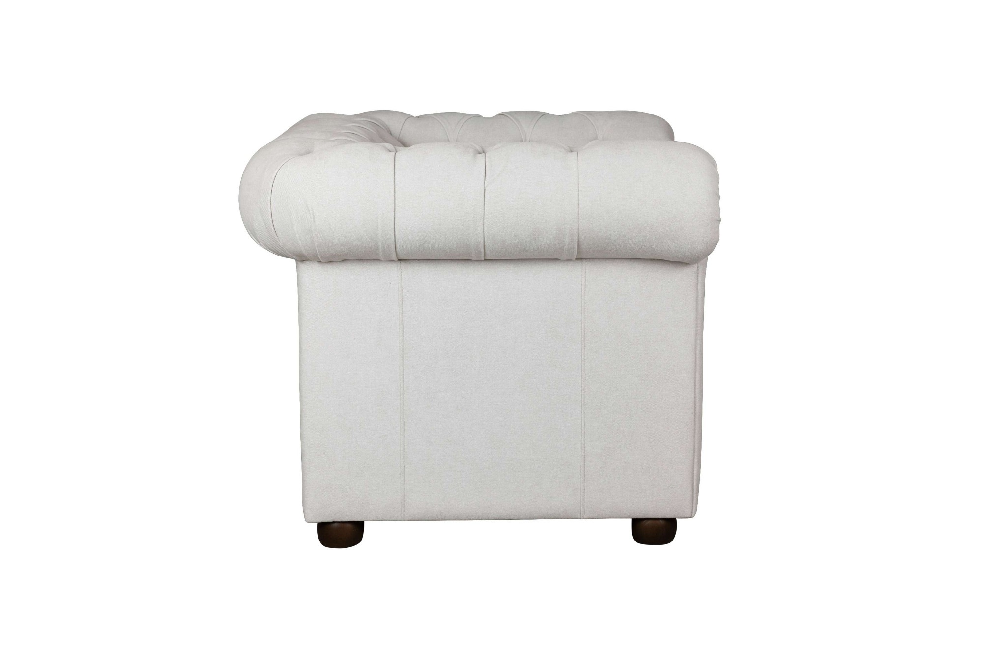 Home affaire Sessel »CHARENTE, Chesterfield, Wellenfederung, Maße B/T/H: 105/89/74 cm«, mit edler Knopfheftung und typischen Armlehnen