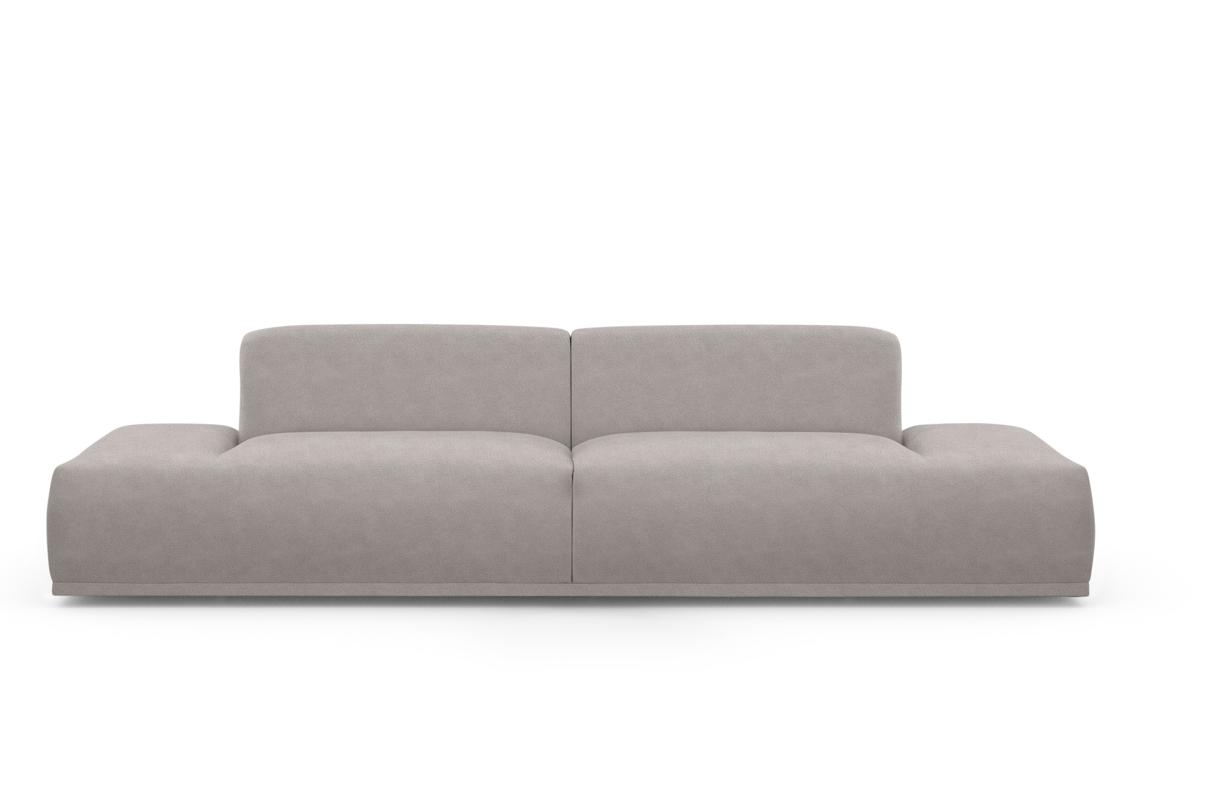 TRENDMANUFAKTUR Big-Sofa »Braga, toller Sitzkomfort, Designsofa« in moderner Optik, mit hochwertigem Kaltschaum