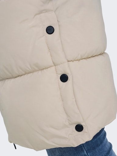 ONLY Steppmantel »ONLAMANDA LONG PUFFER COAT«, mit Kapuze