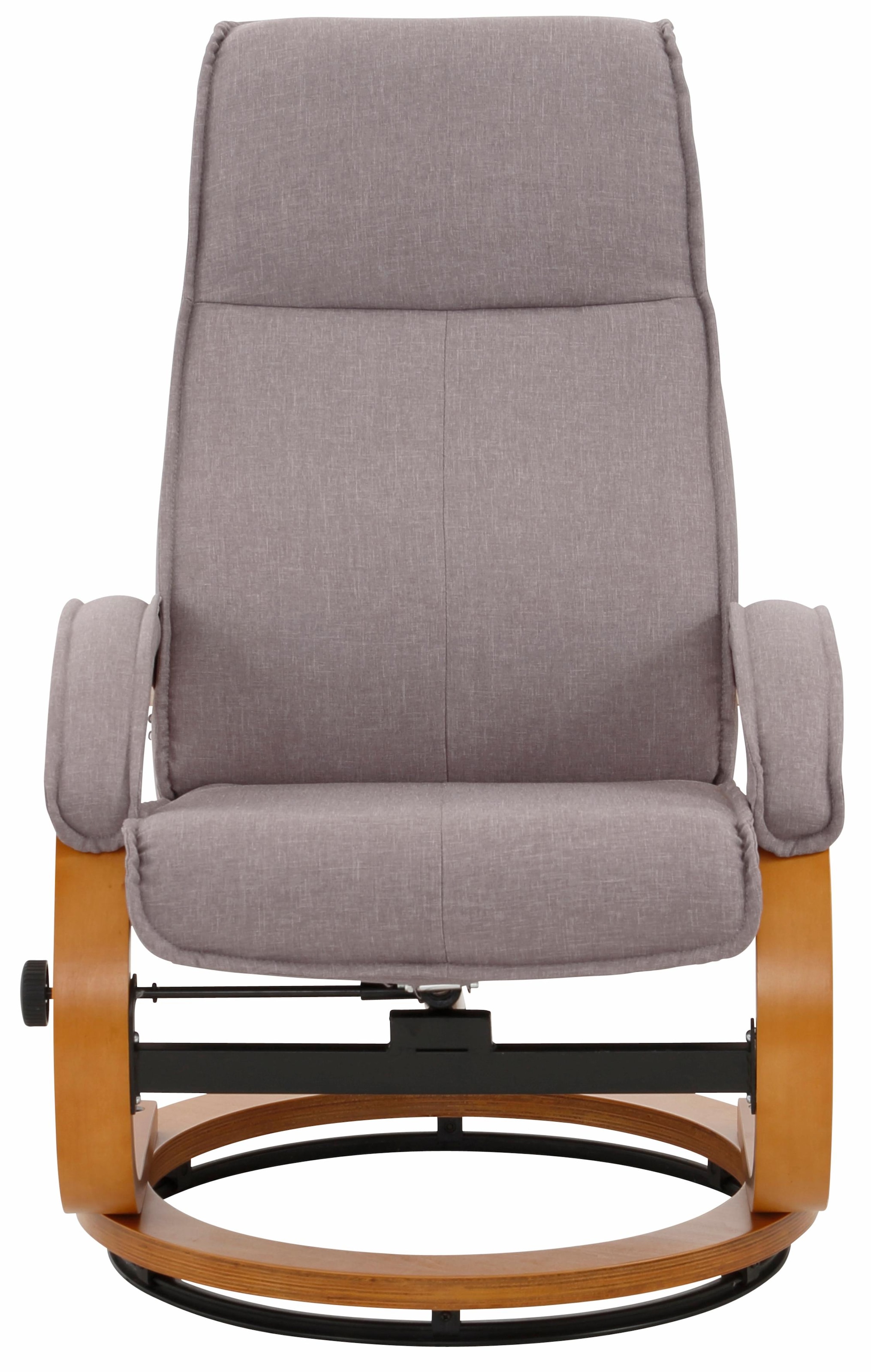 Home affaire Relaxsessel »Paris, TV-Sessel mit Hocker und manueller Liegefunktion«, (Set, 2 St., bestehend aus Sessel und Hocker), Set (Sessel und Hocker), Dreh- und Kippfunktion