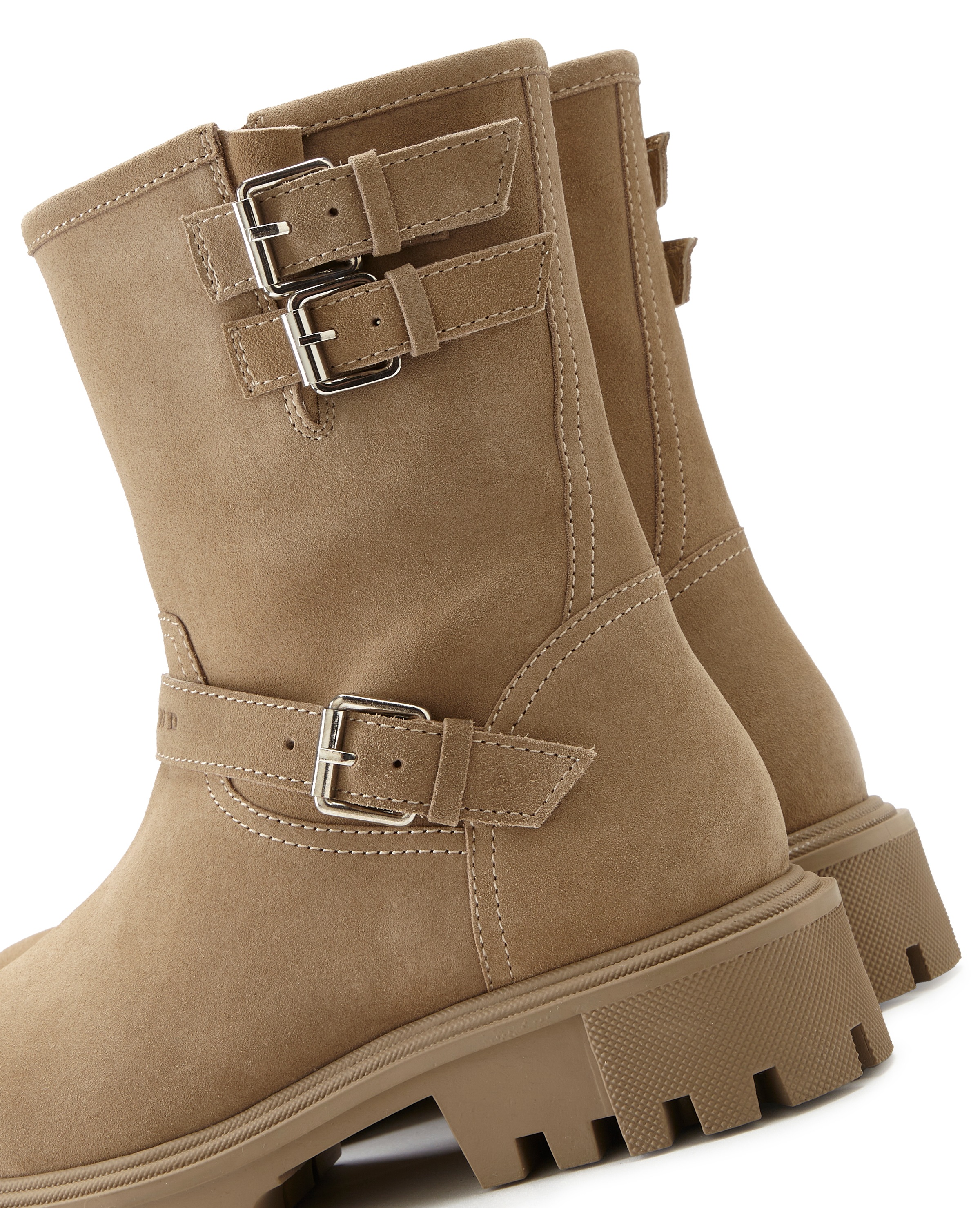 Elbsand Stiefelette, aus Leder mit trendigen Zierschnallen, Stiefel, Boots