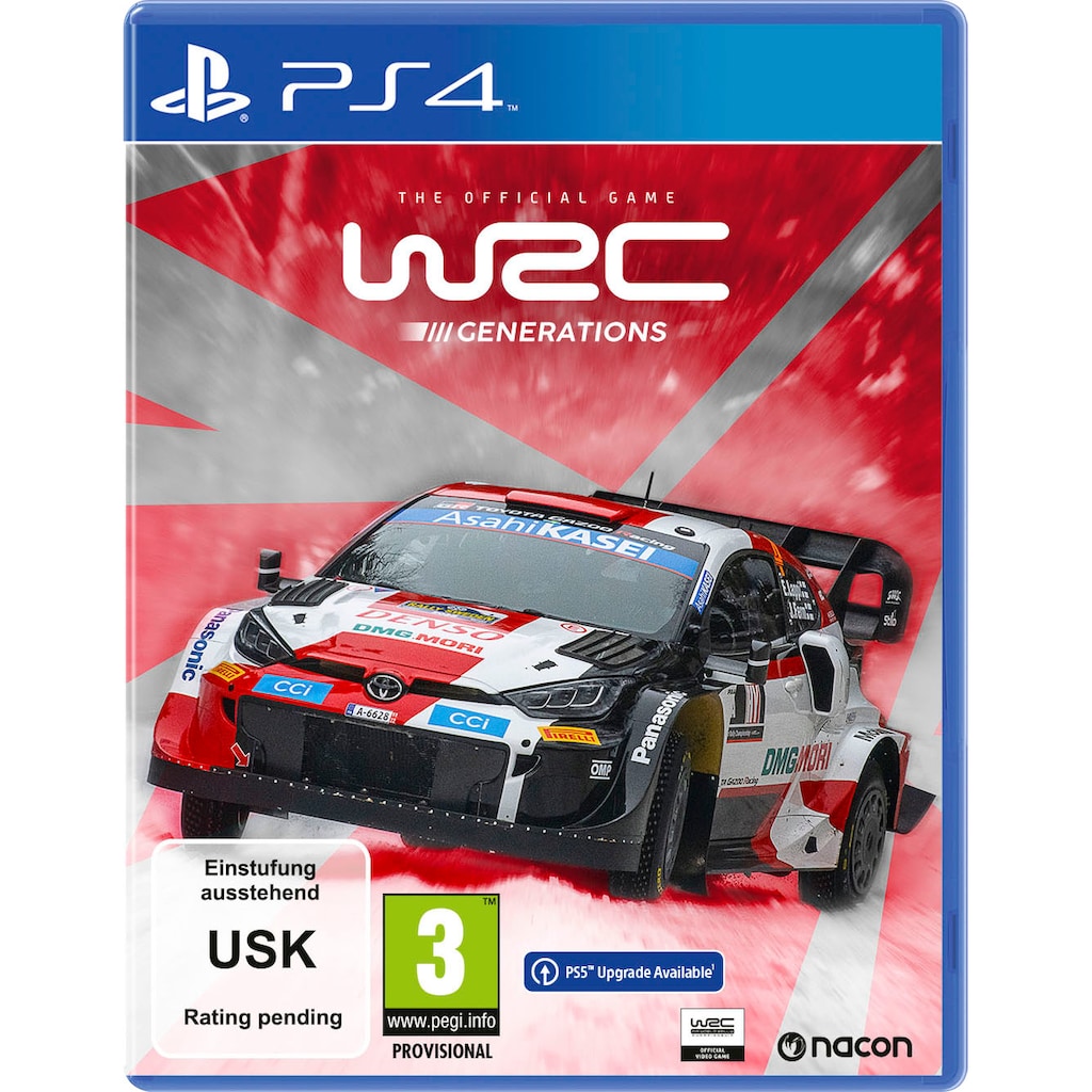 Spielesoftware »WRC Generations«, PlayStation 4