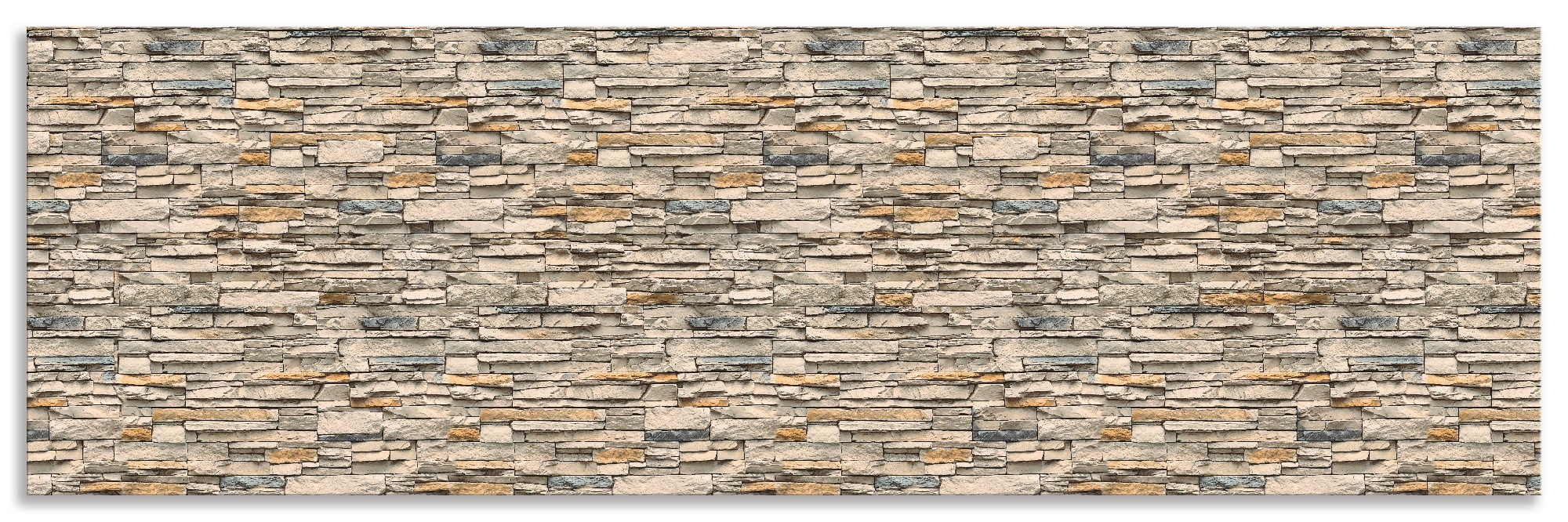 Artland Küchenrückwand »Braune alte Ziegelmauer«, (1 tlg.), Alu Spritzschut günstig online kaufen
