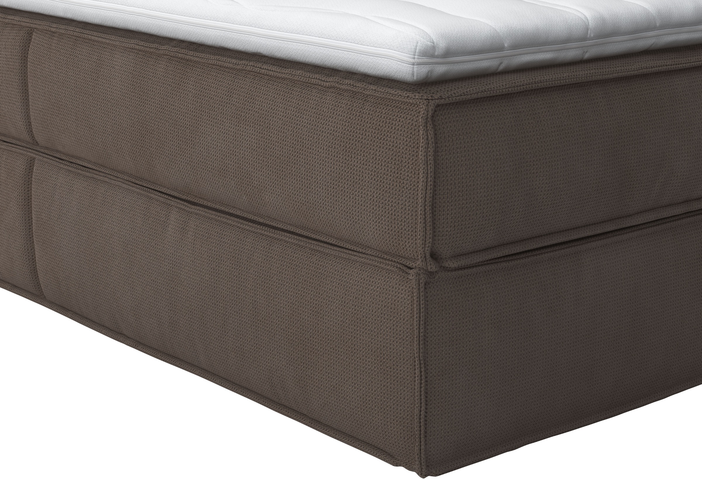 Home affaire Boxspringbett »Sacy«, Boxbett inkl. Topper, 2 Matratzen, Härtegrade H2, H3 und H4 wählbar