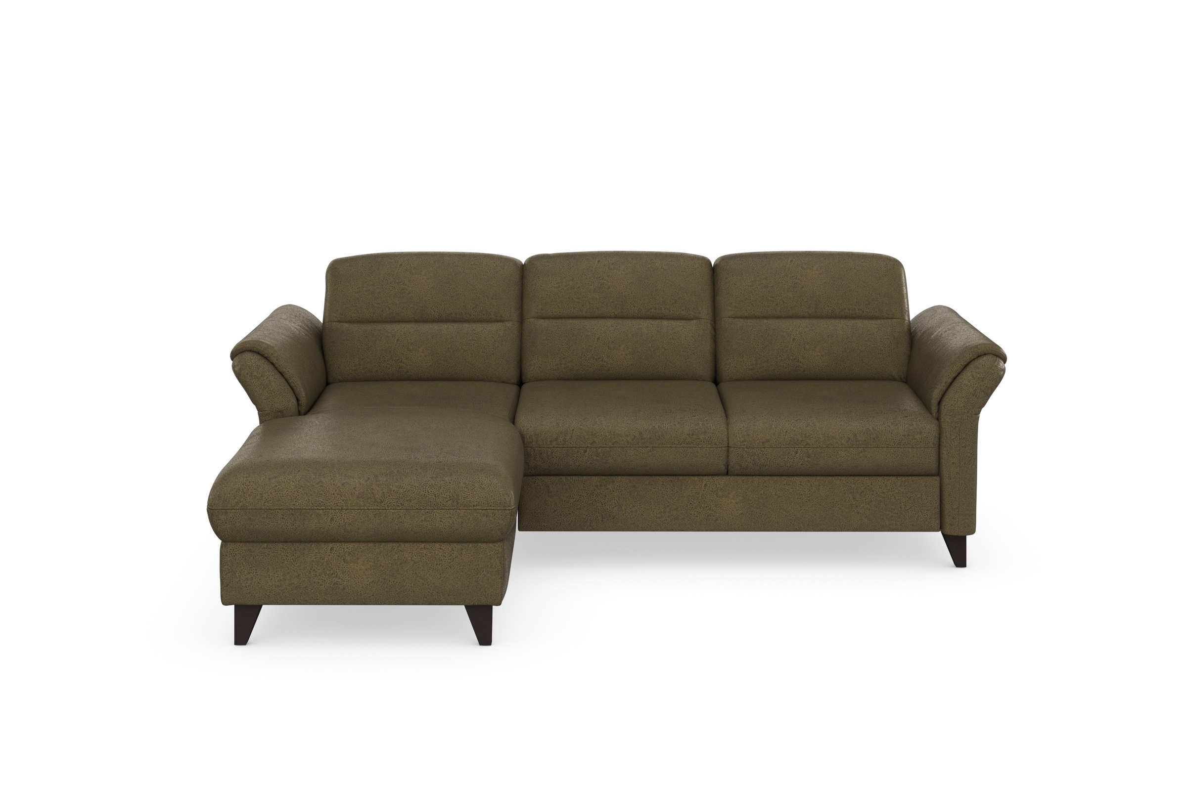sit&more Ecksofa »Mellum L-Form«, Federkern, wahlweise mit Bettfunktion, Bettkasten und Armteilfunktion